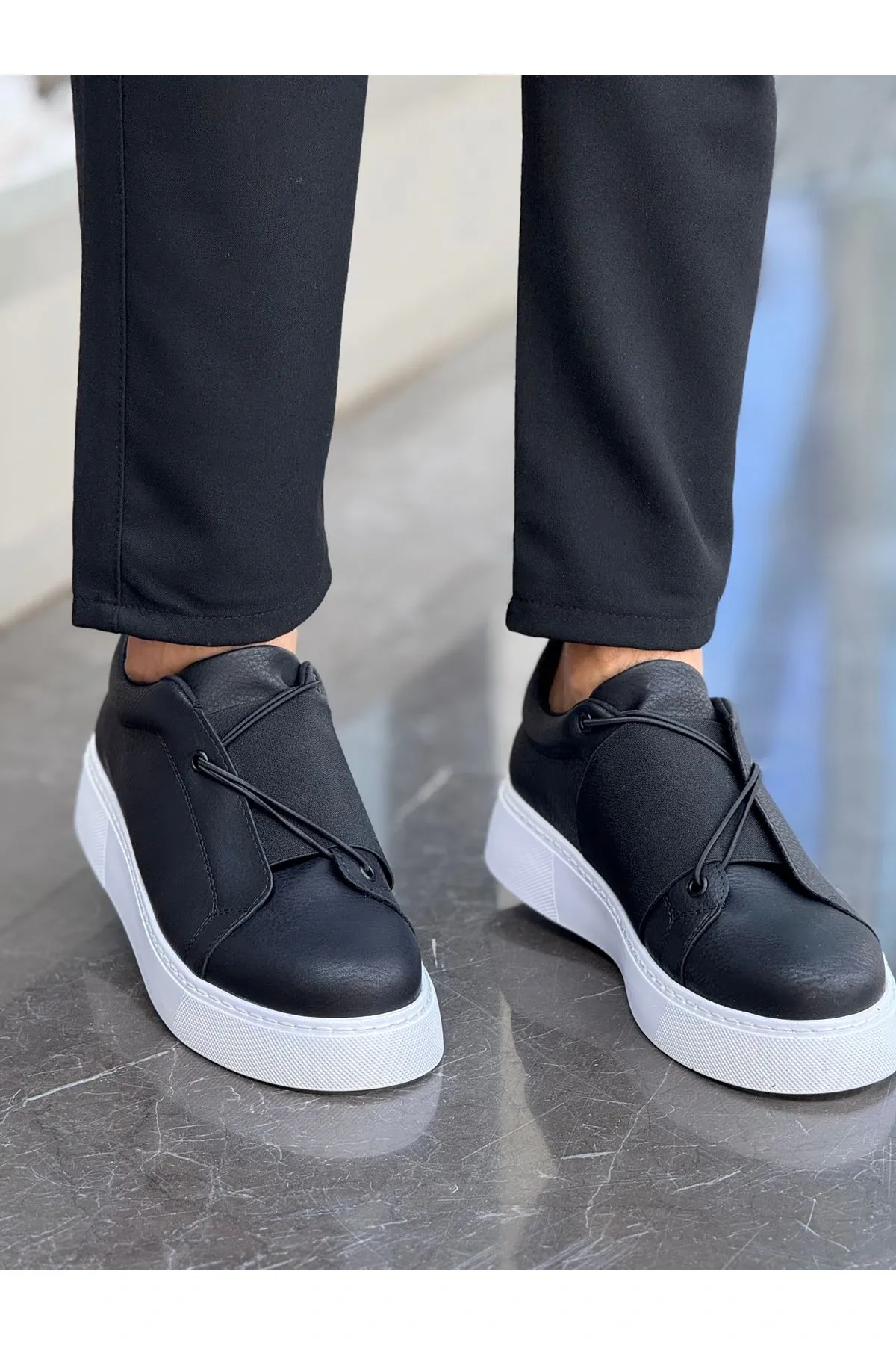 Ch2603 - İpekyol Erkek Ayakkabı Sıyah