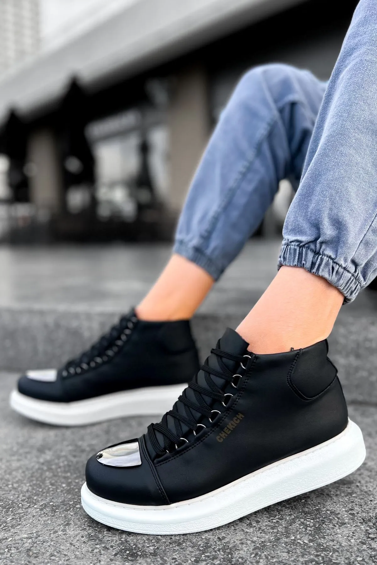 Ch267 - Cbt Roma Mirror Erkek Bot Sıyah