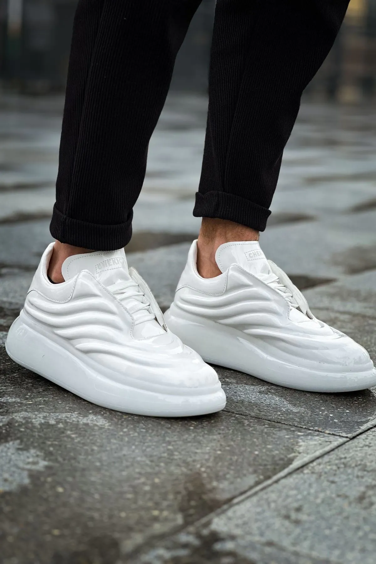 Ch295 - Rrt Sollıevo Erkek Ayakkabı Beyaz