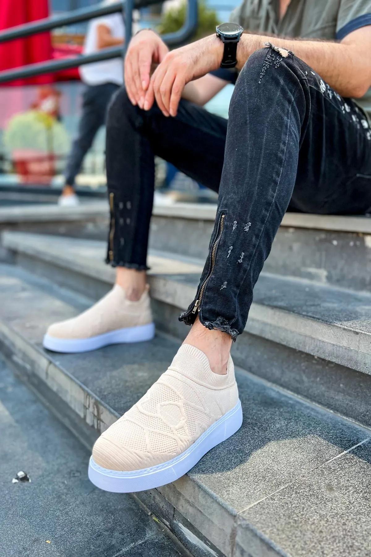 Ch411 - Tbt Craig Erkek Ayakkabı Bej