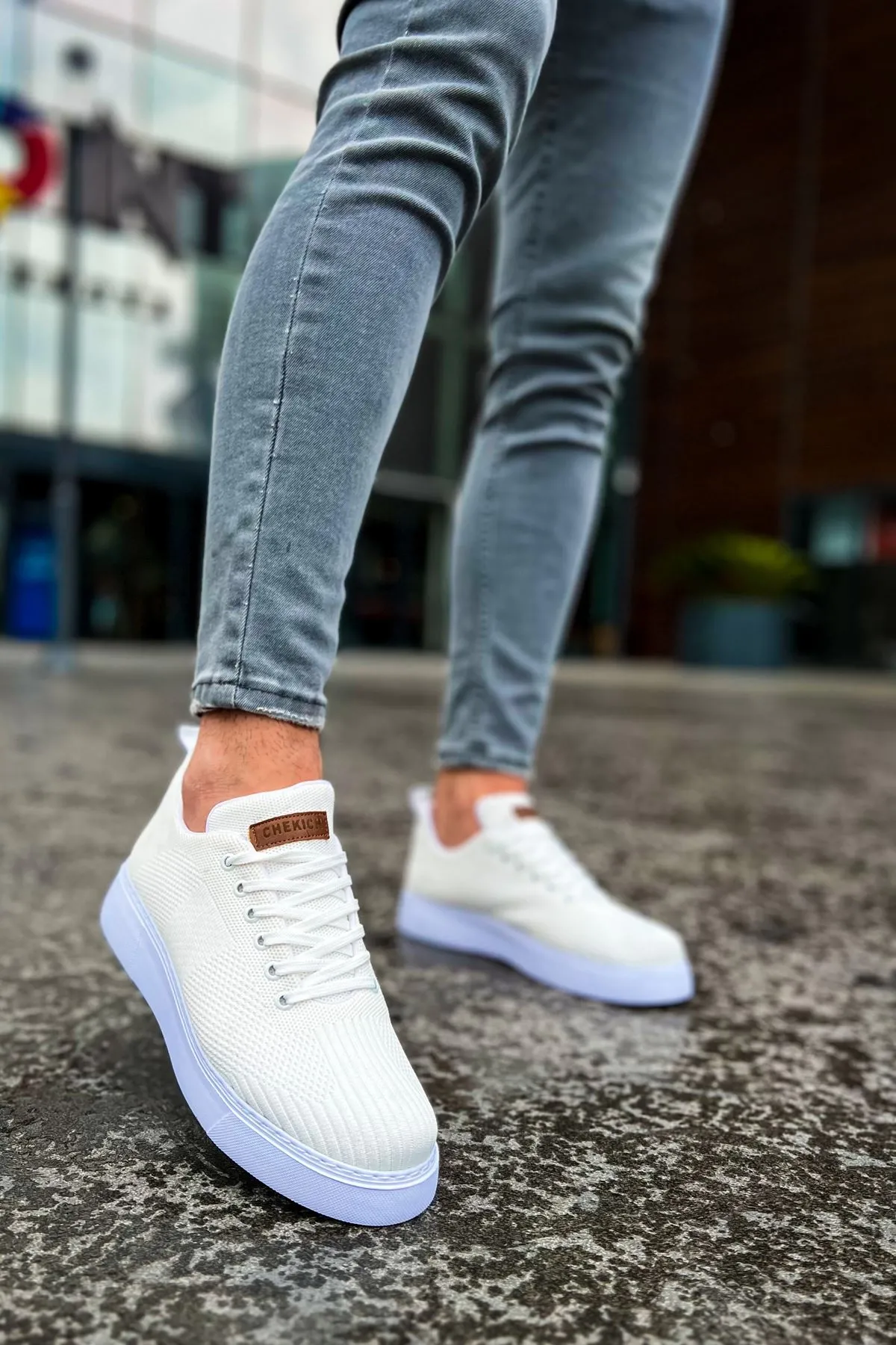 Ch413 - Tbt Crew Erkek Ayakkabı Beyaz