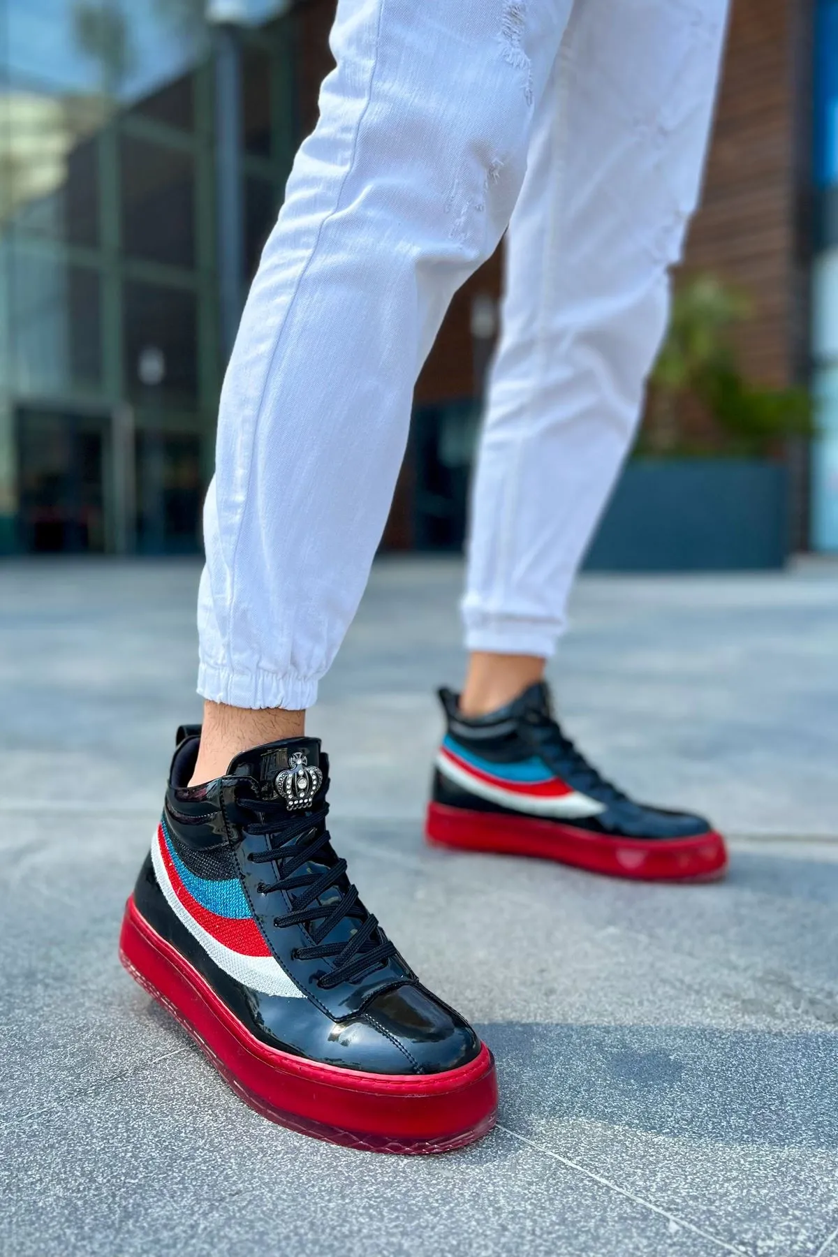 Ch973 - Majesty Kt Erkek Bot Sıyah