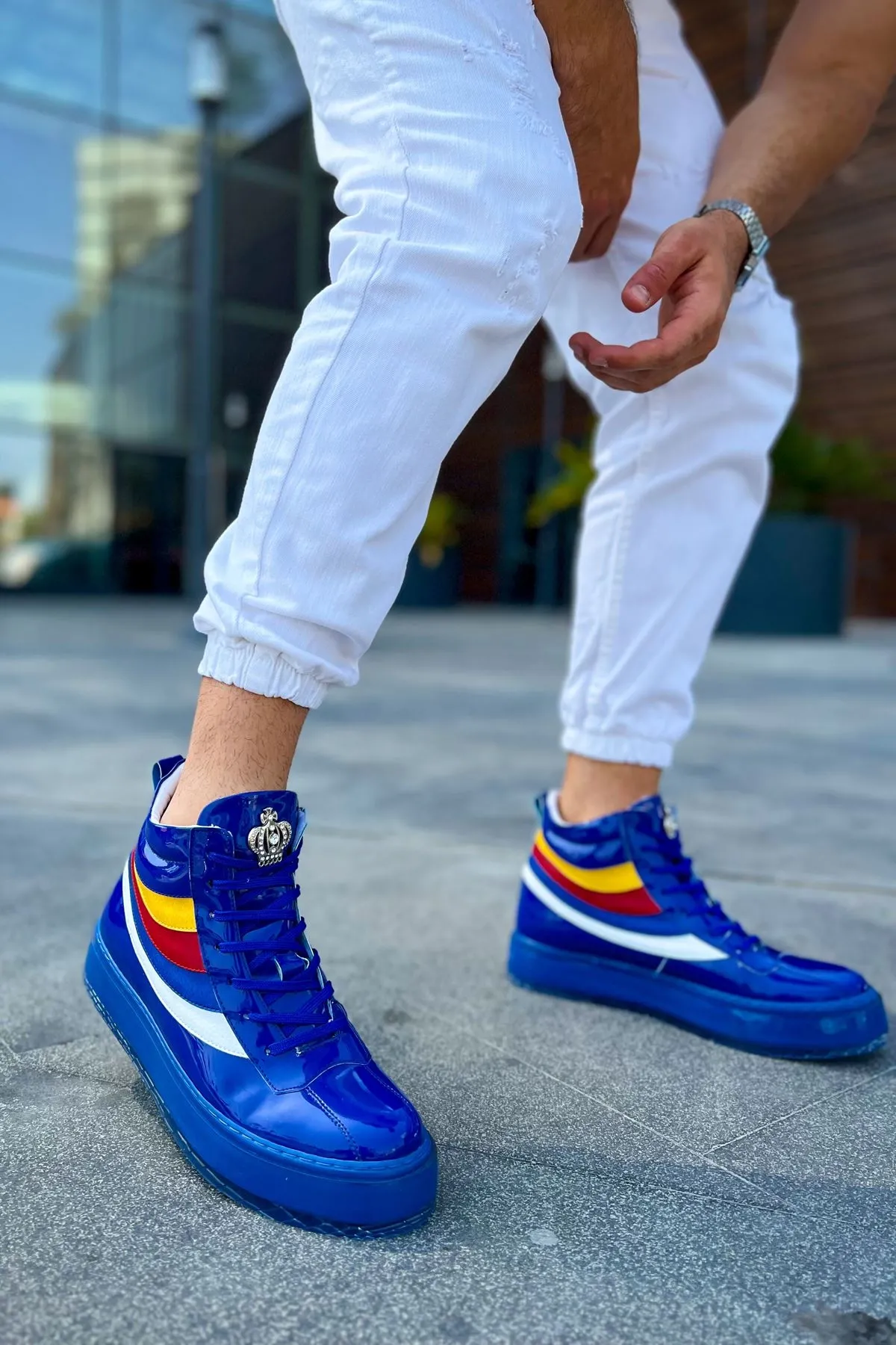 Ch973 - Majesty Mt Erkek Bot Lacıvert