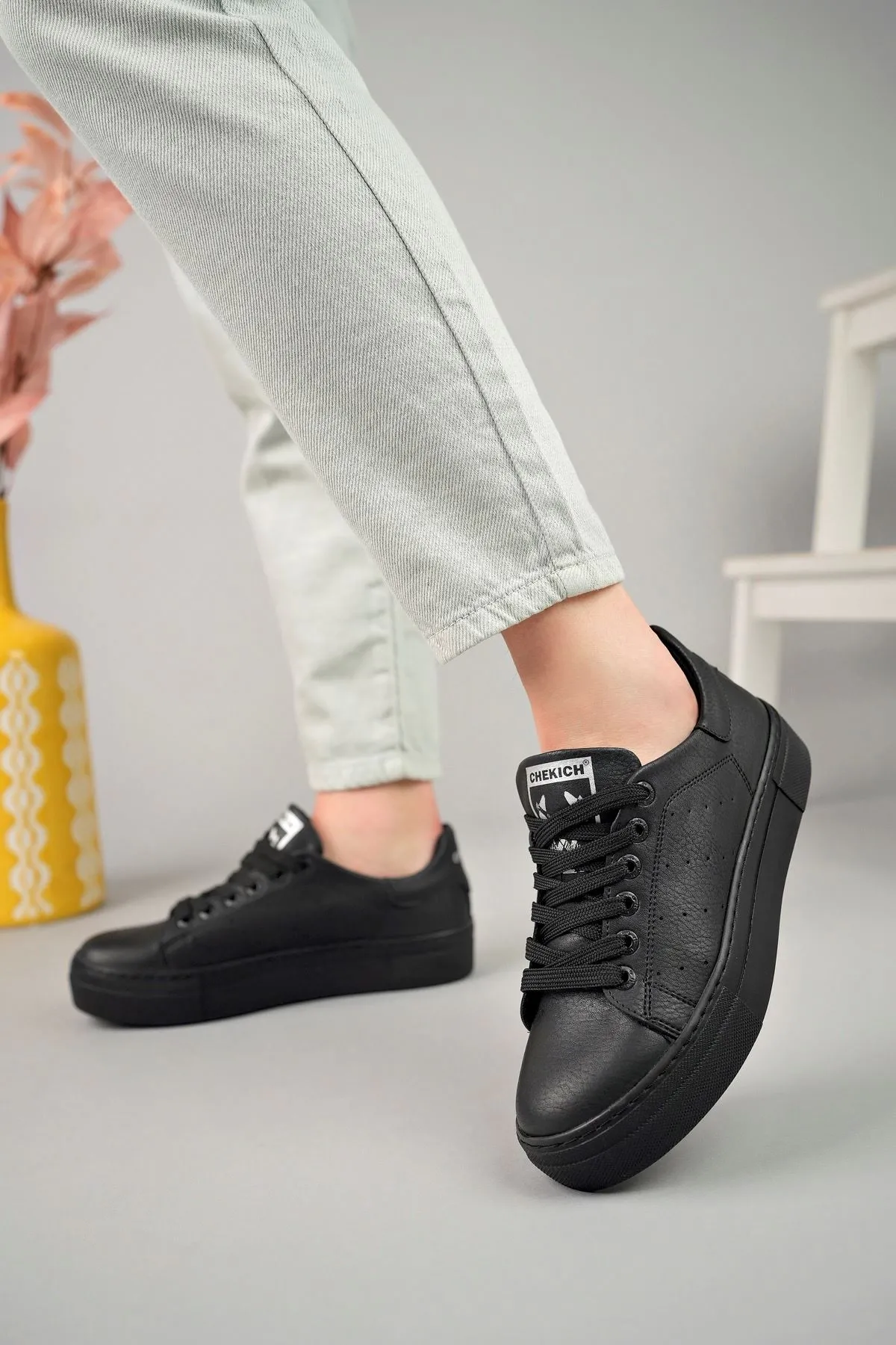 Ch983 - Cst Tennis Erkek Ayakkabı Sıyah