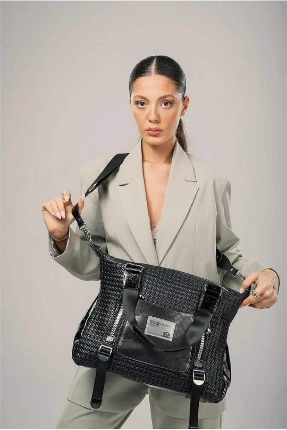 Ebga Siyah Cilt Kol Ve Omuz Çantası