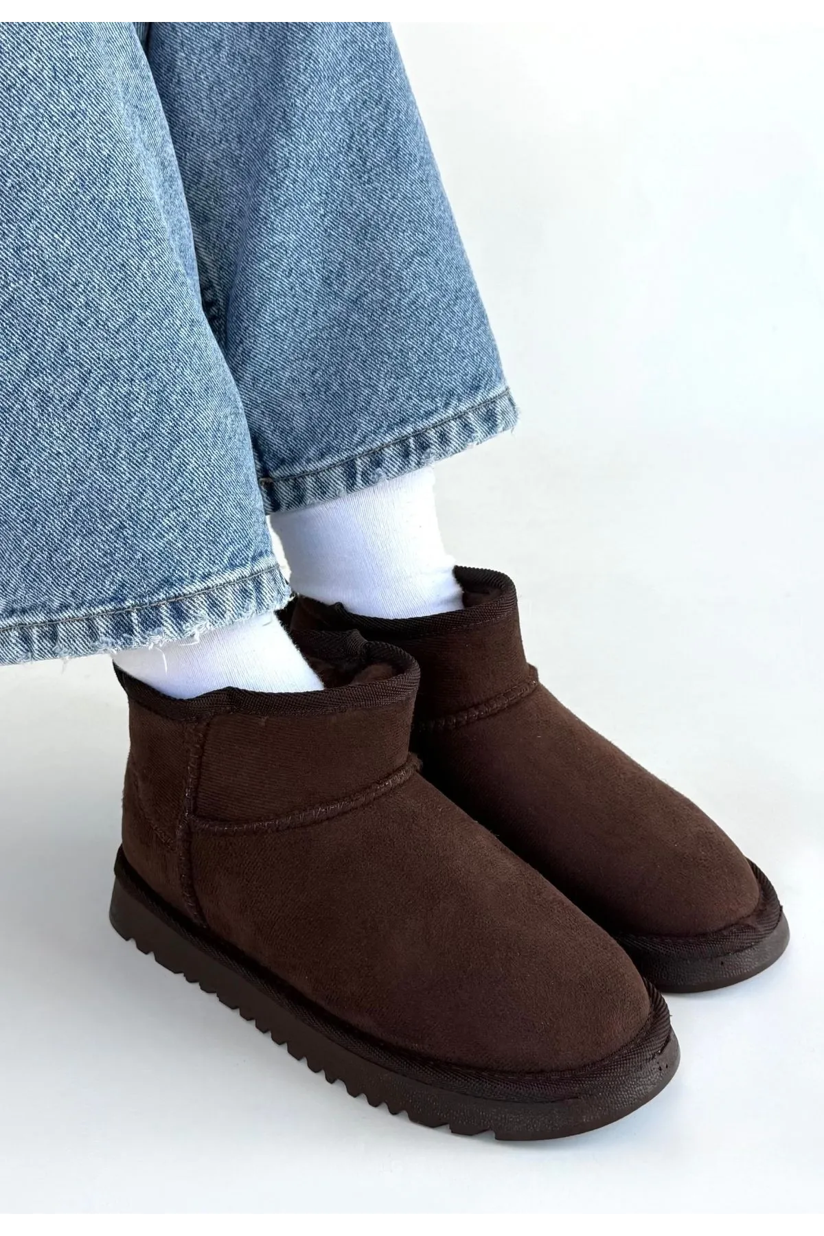 Elsa Kahverengi Süet Bot