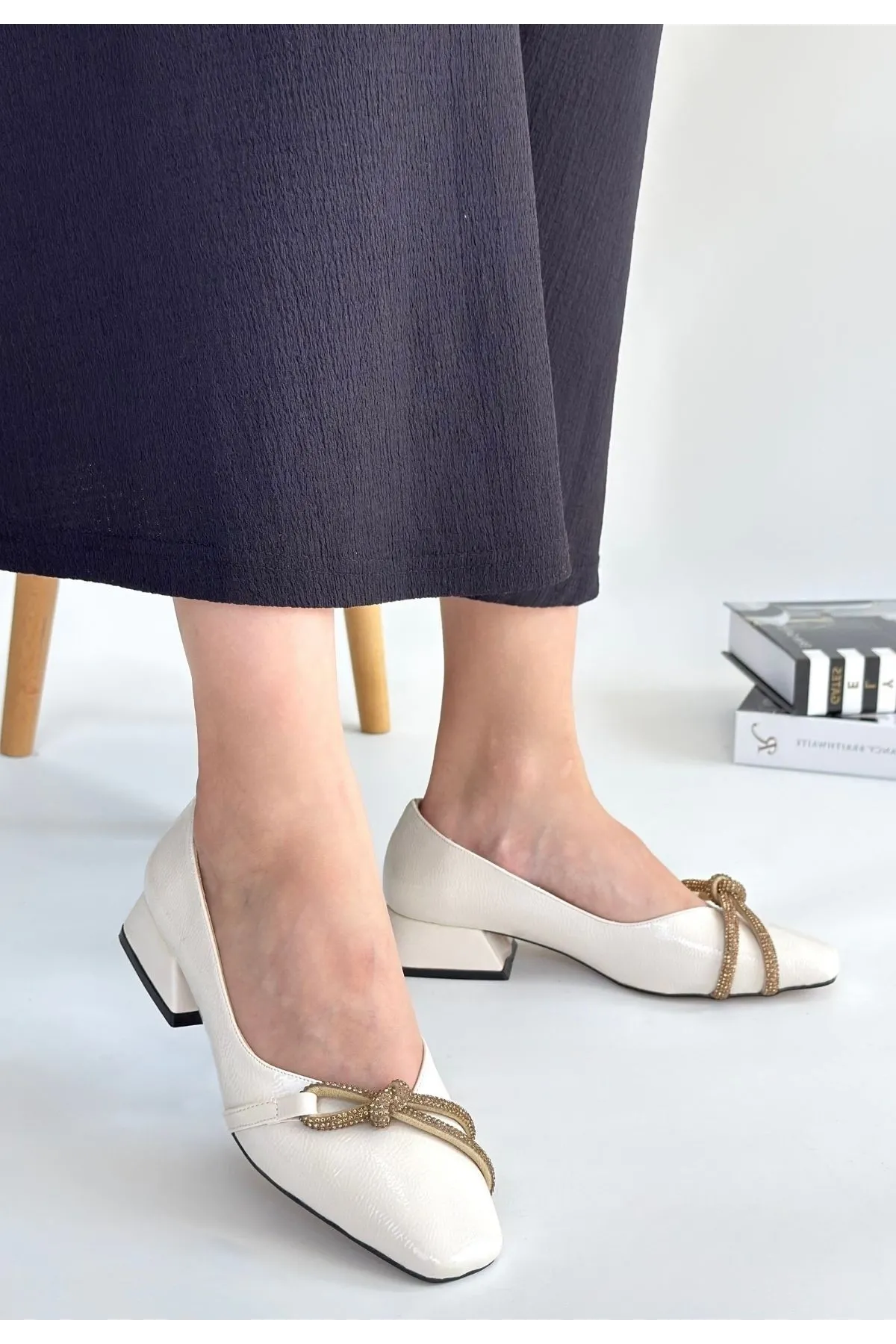 Estay Ten Rugan Topuklu Ayakkabı