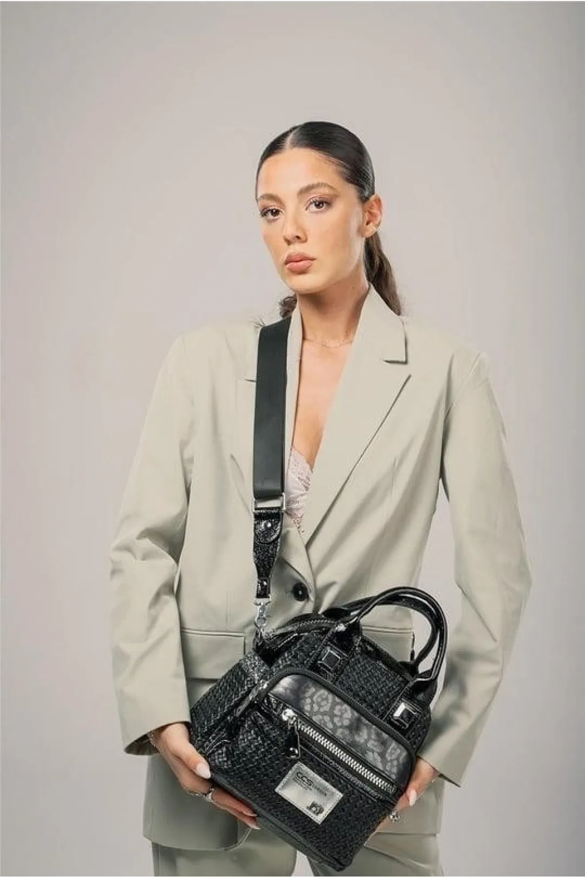 Ewal Siyah Cilt Kol Ve Omuz Çantası