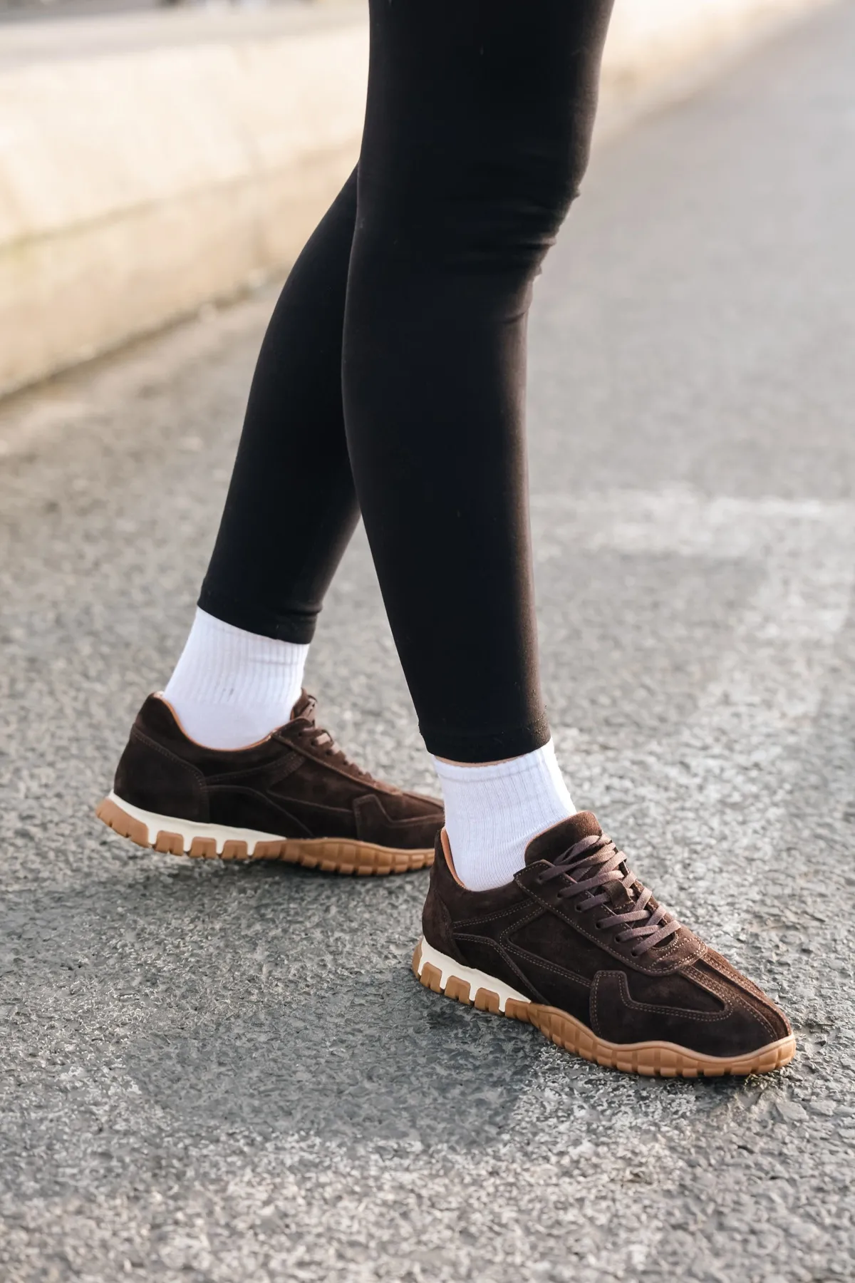 Hakiki Deri  Kadın Spor Ayakkabı 312za55102