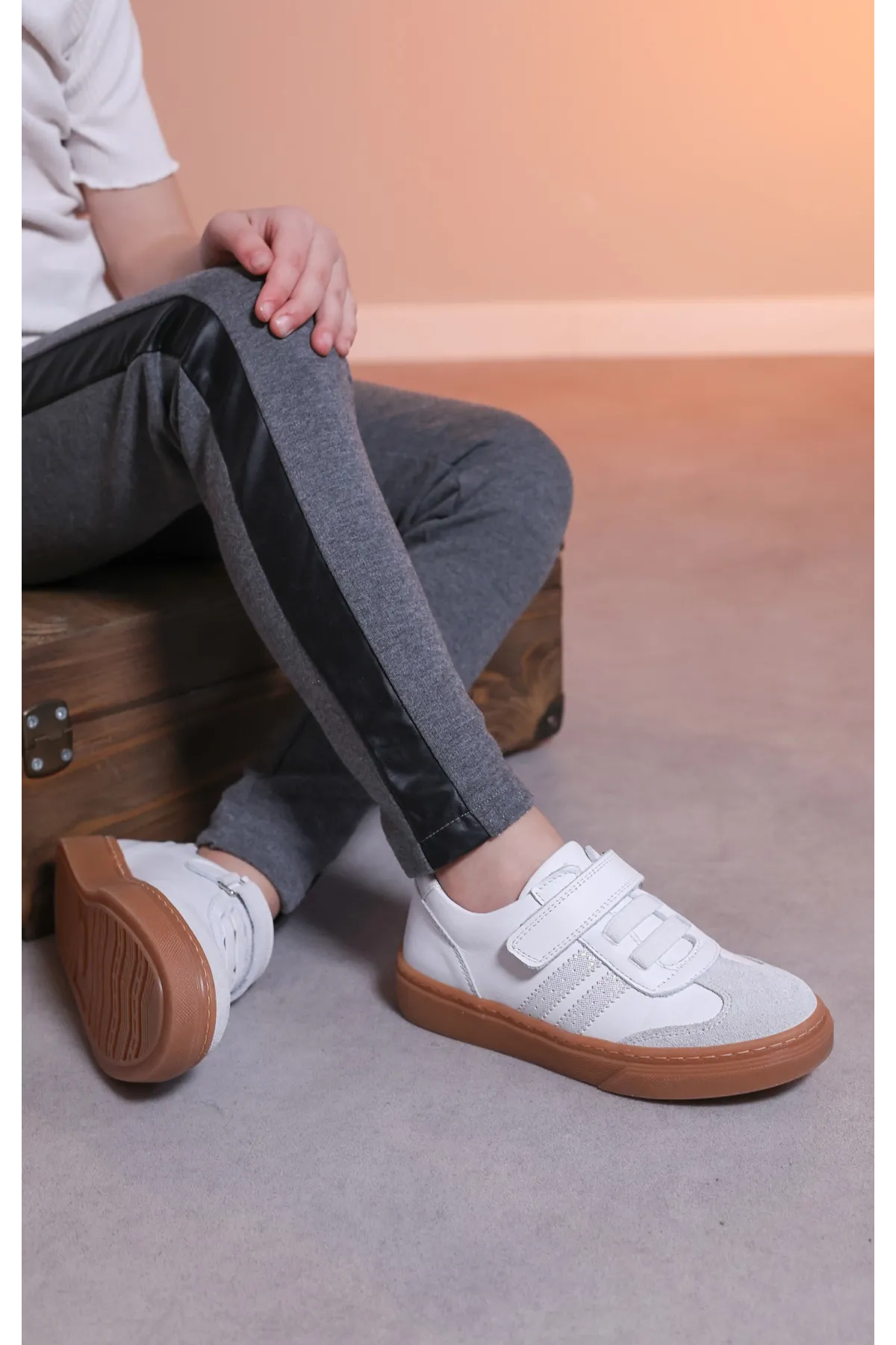 Hakiki Deri  Kız Çocuk Casual 157xa2411