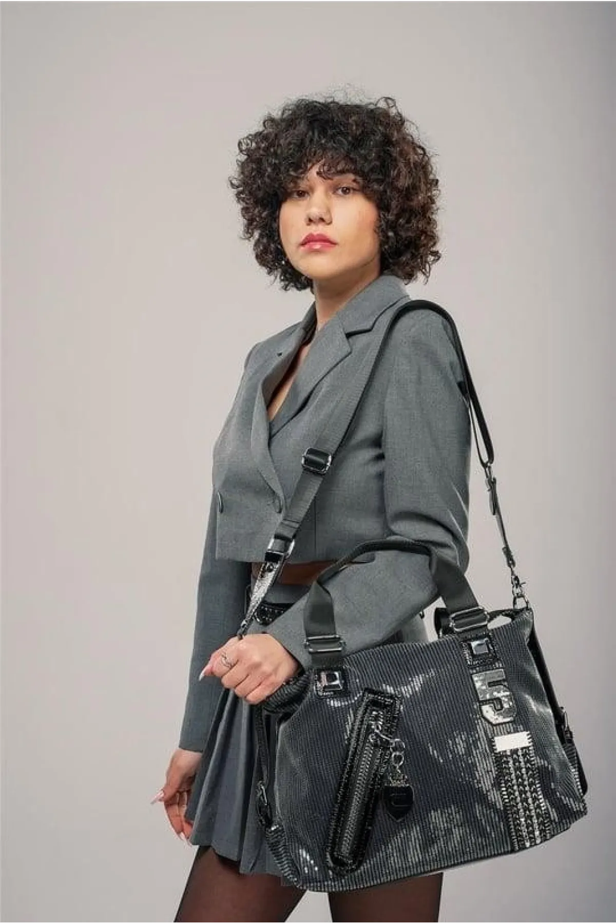 Jews Siyah Cilt Kol Ve Omuz Çantası