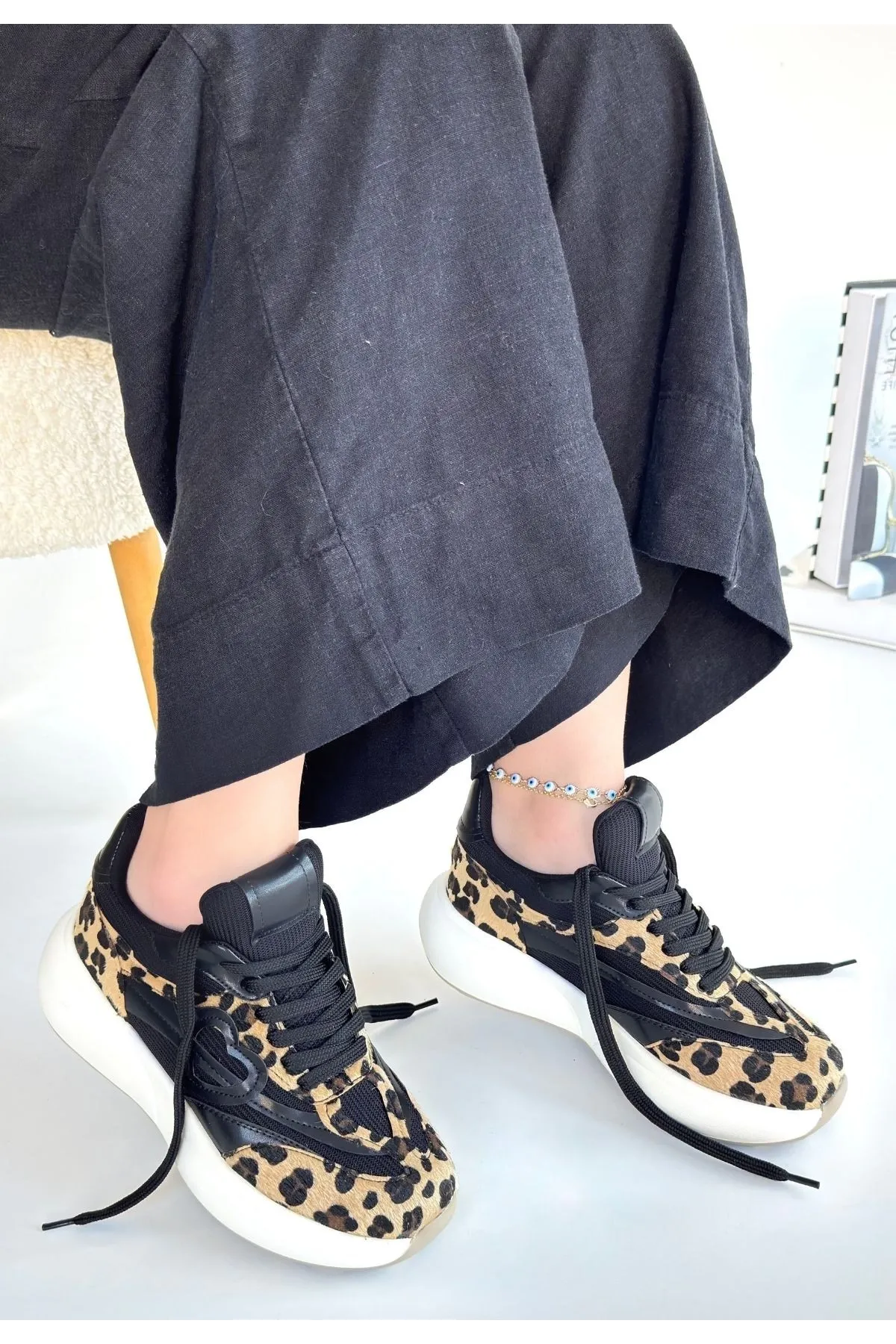 Kendy Leopar Nubuk Spor Ayakkabı