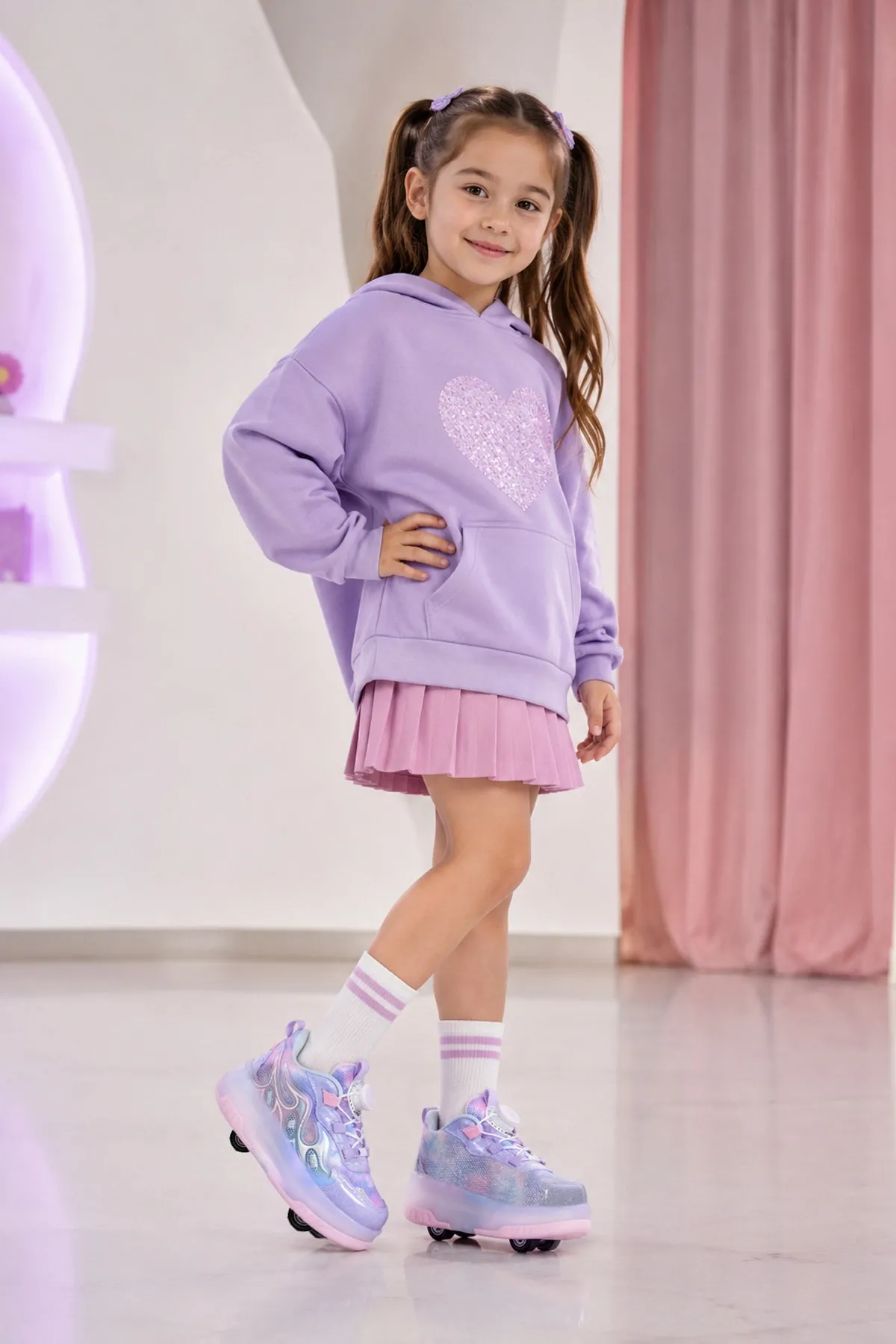 Kız Çocuk Sneaker Ayakkabı 615xka030