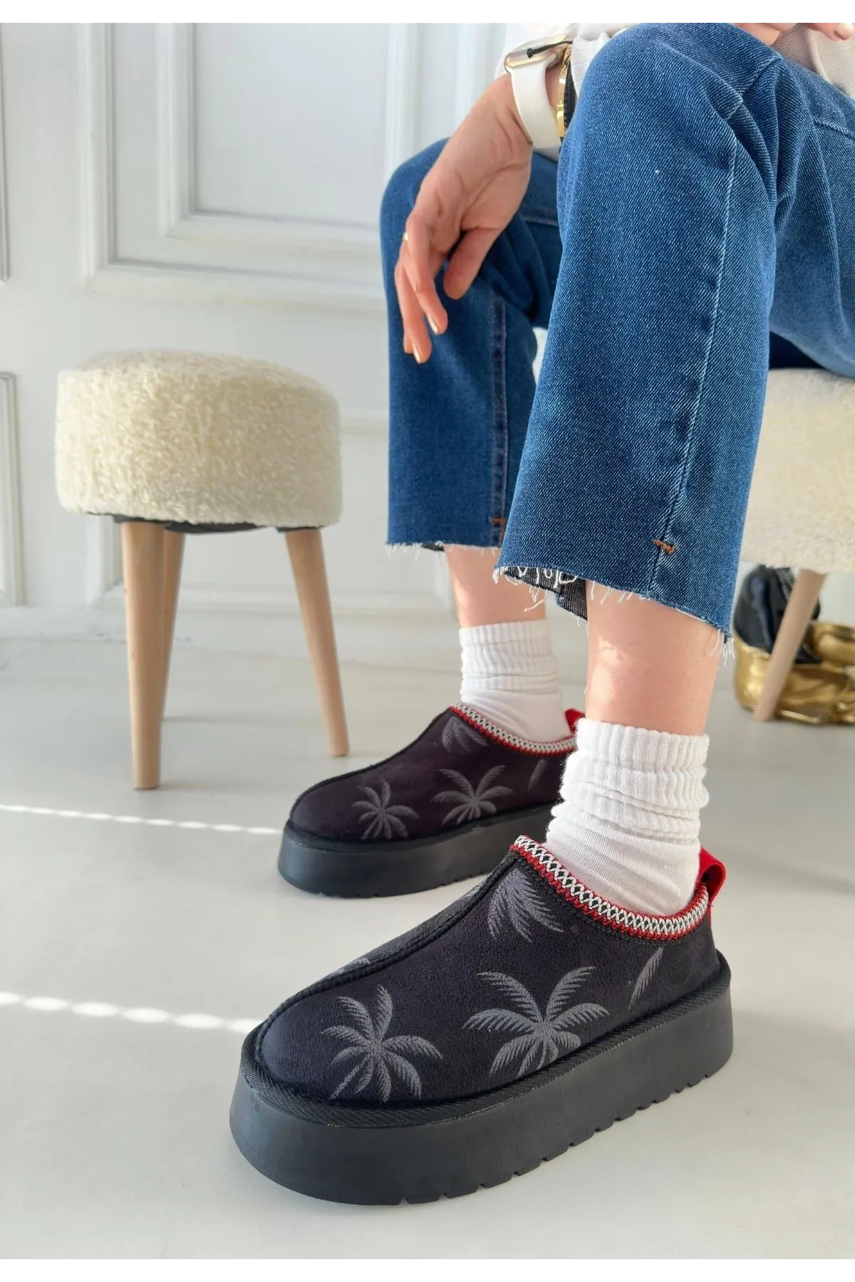 Mucy Siyah Süet Bot