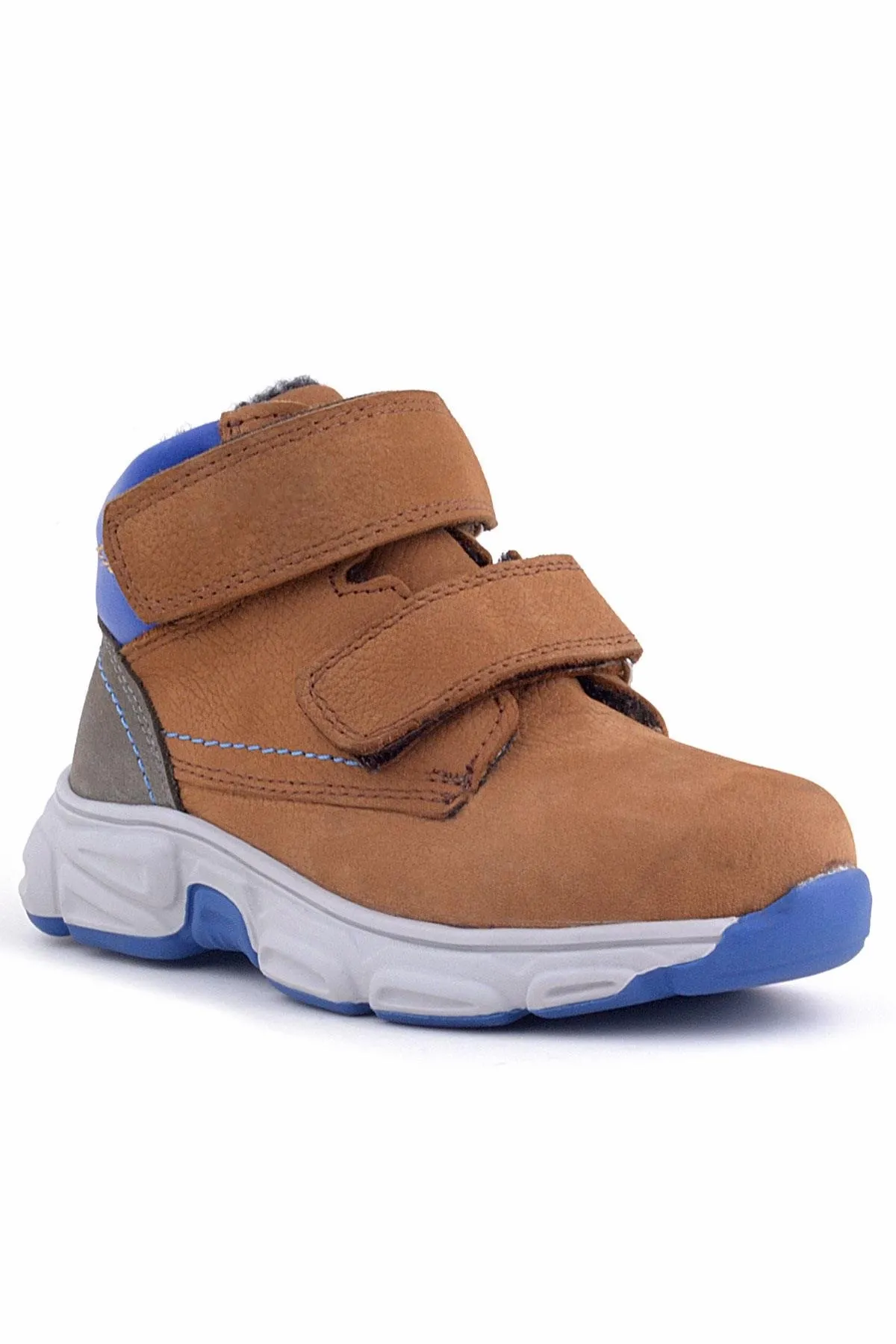 Pixel Hakiki Deri Taba Cırtlı Bebek Spor Bot Ayakkabı
