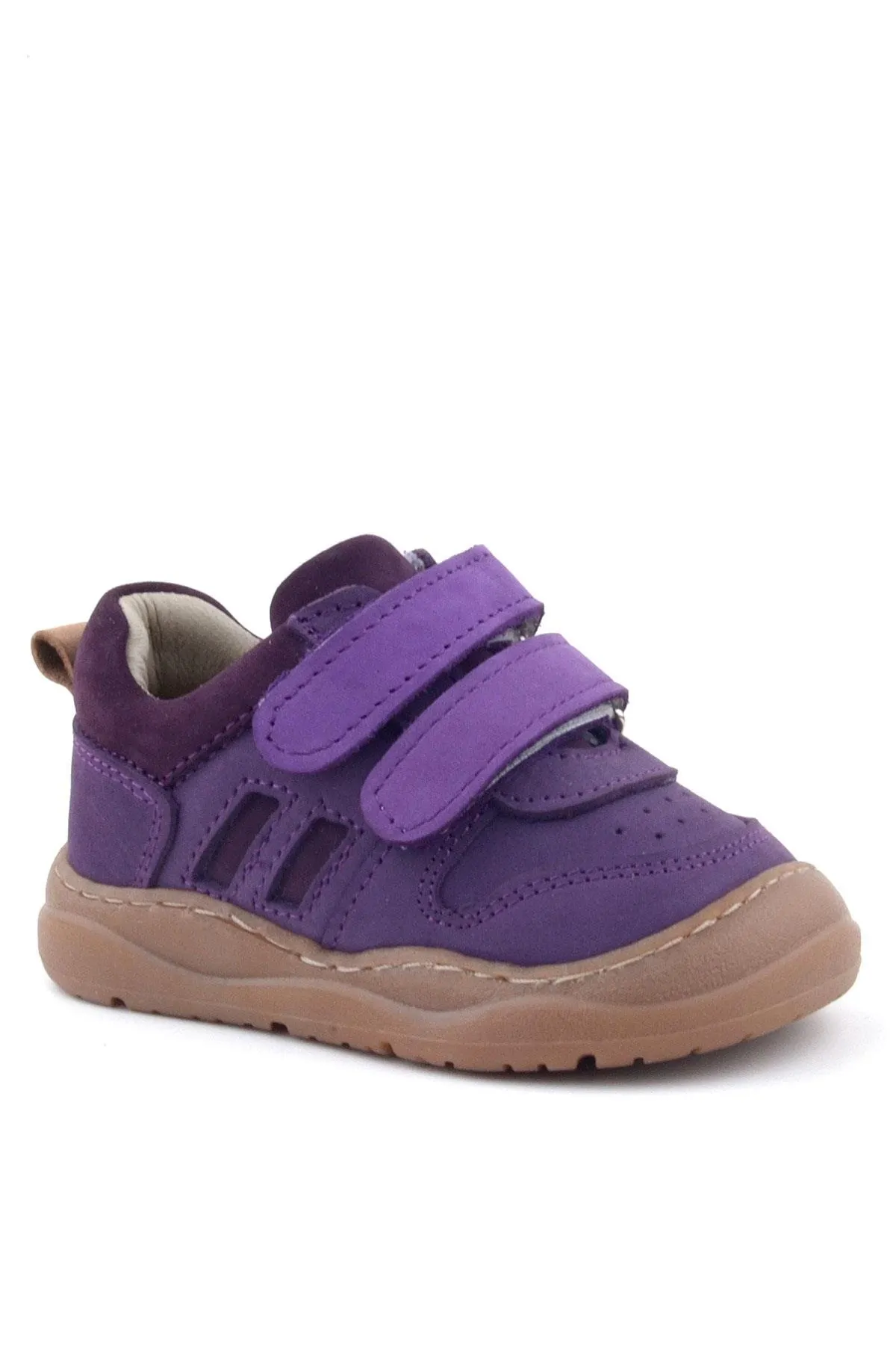 Schaggy Hakiki Deri Mor Kız Bebek Spor Ayakkabı