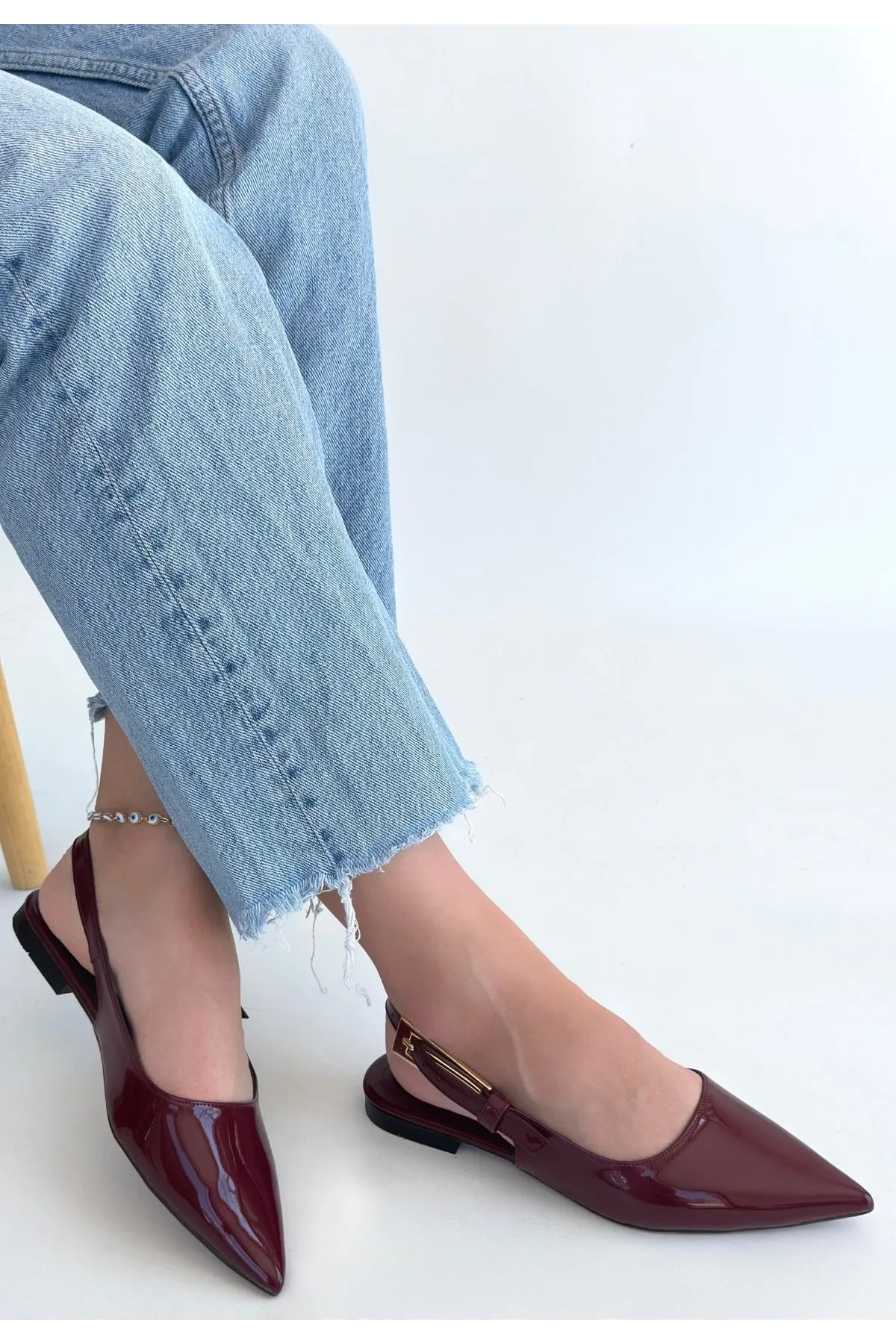 Ummar Bordo Rugan Babet Ayakkabı