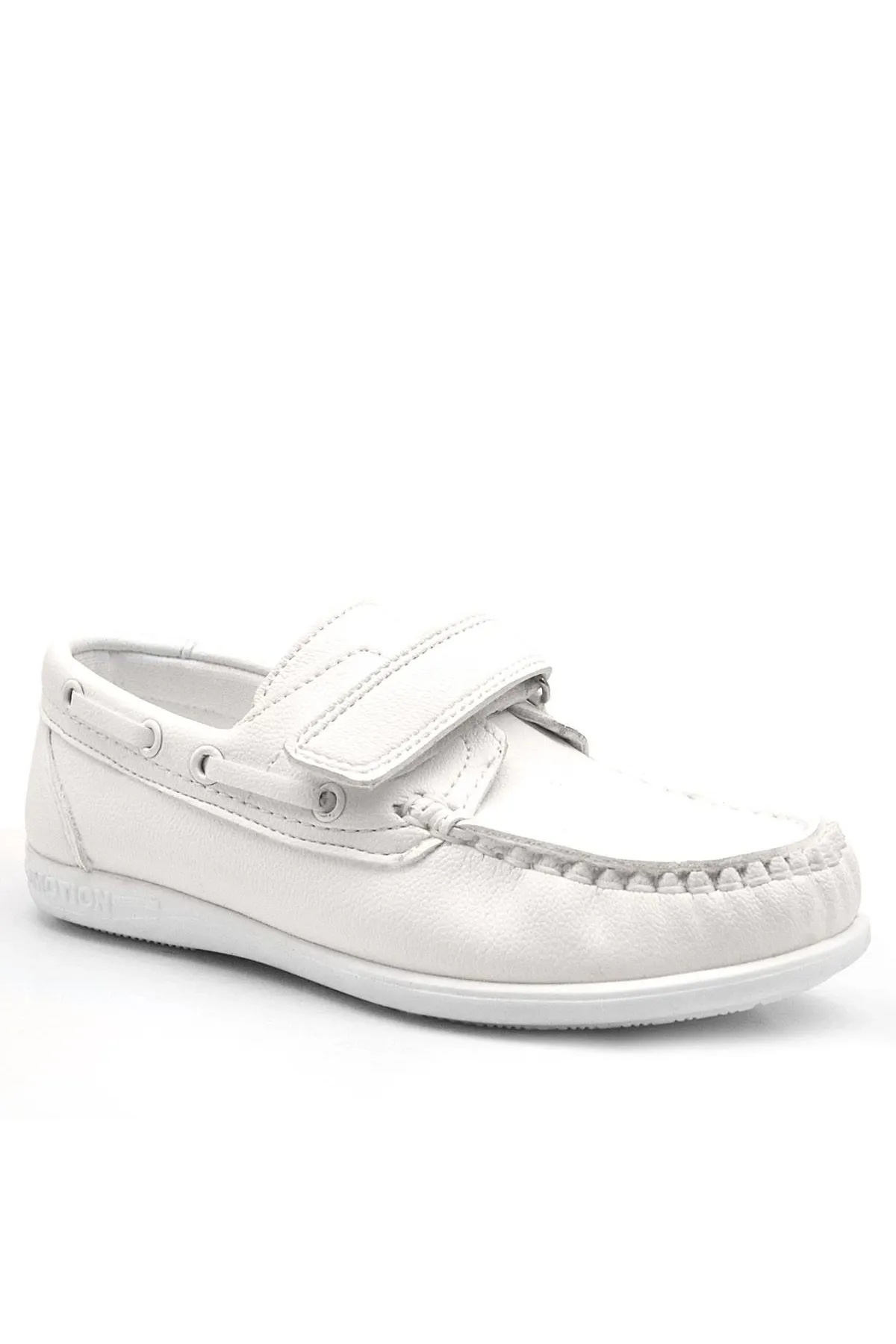 Feniks Beyaz Cırt Cırtlı Günlük Erkek Genç Ayakkabı