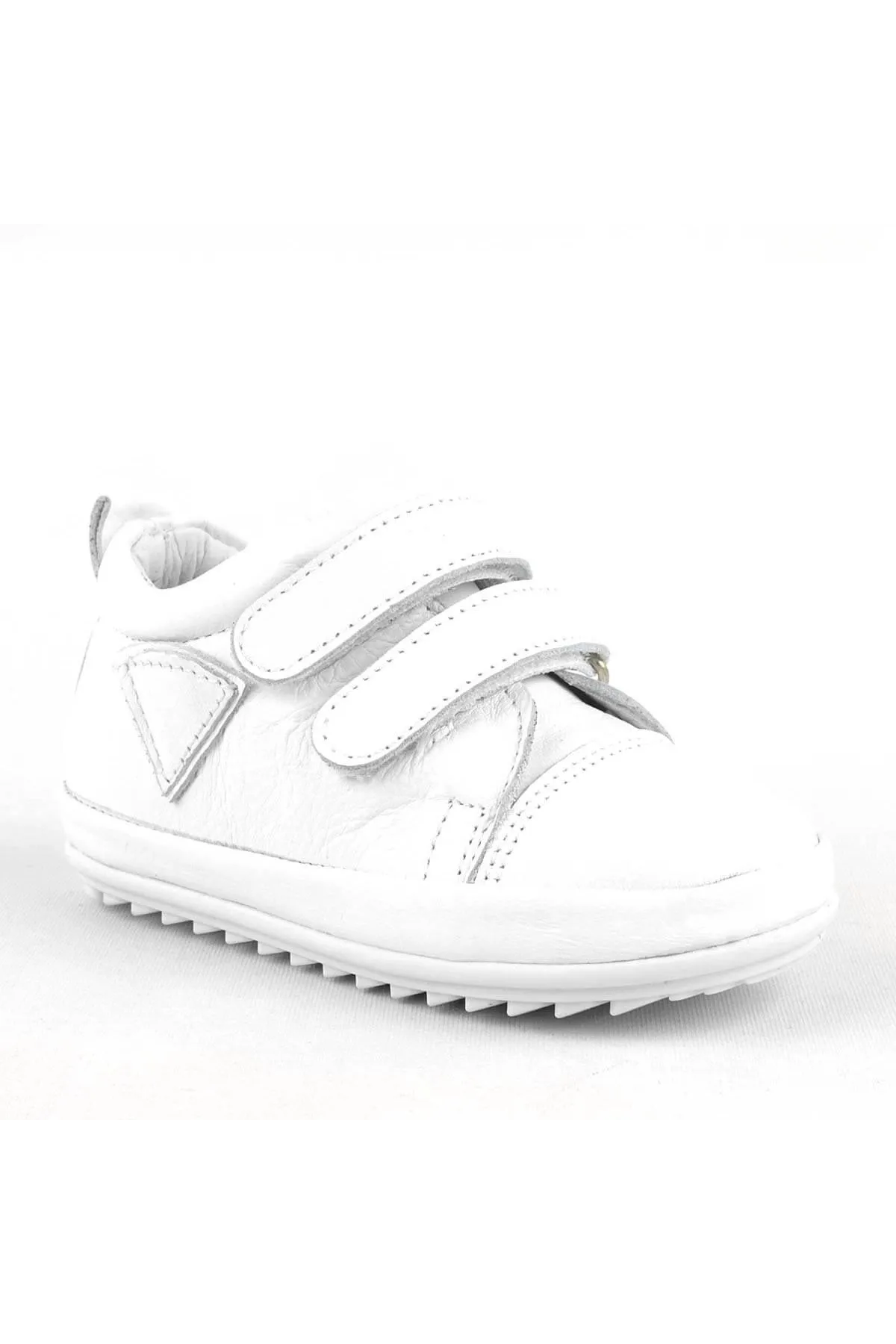 Scrat Hakiki Deri Beyaz İlk Adım Ayakkabısı
