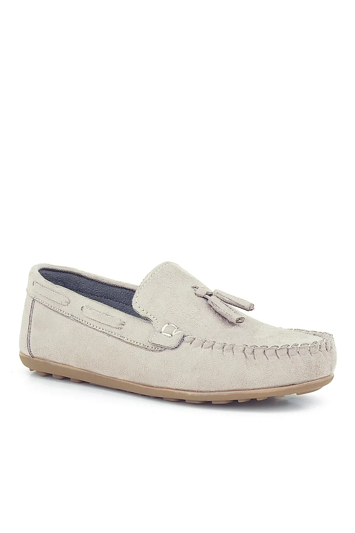 Vizon Cırtlı Erkek Çocuk Makosen Ayakkabı