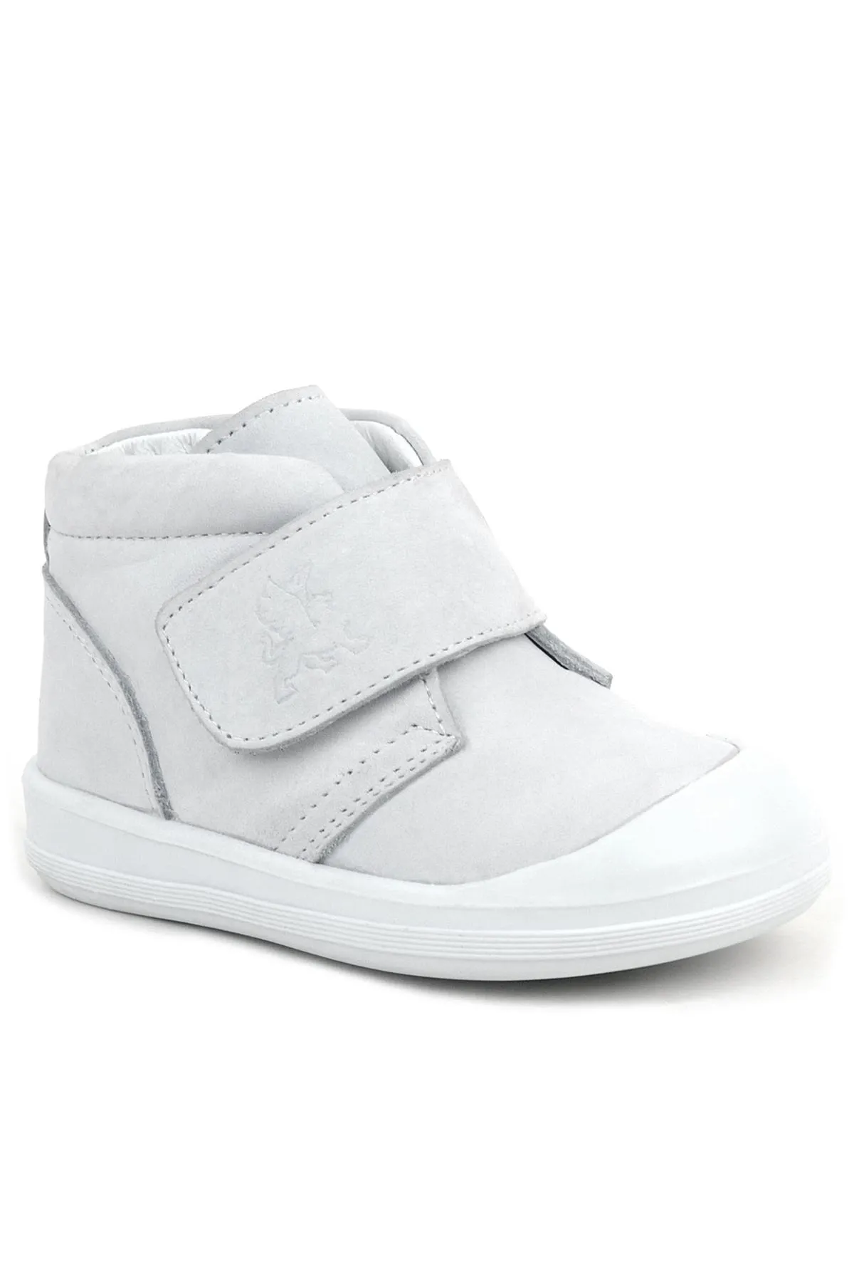 Yoohoo Hakiki Deri Beyaz Cırtlı Kız Bebek Bot