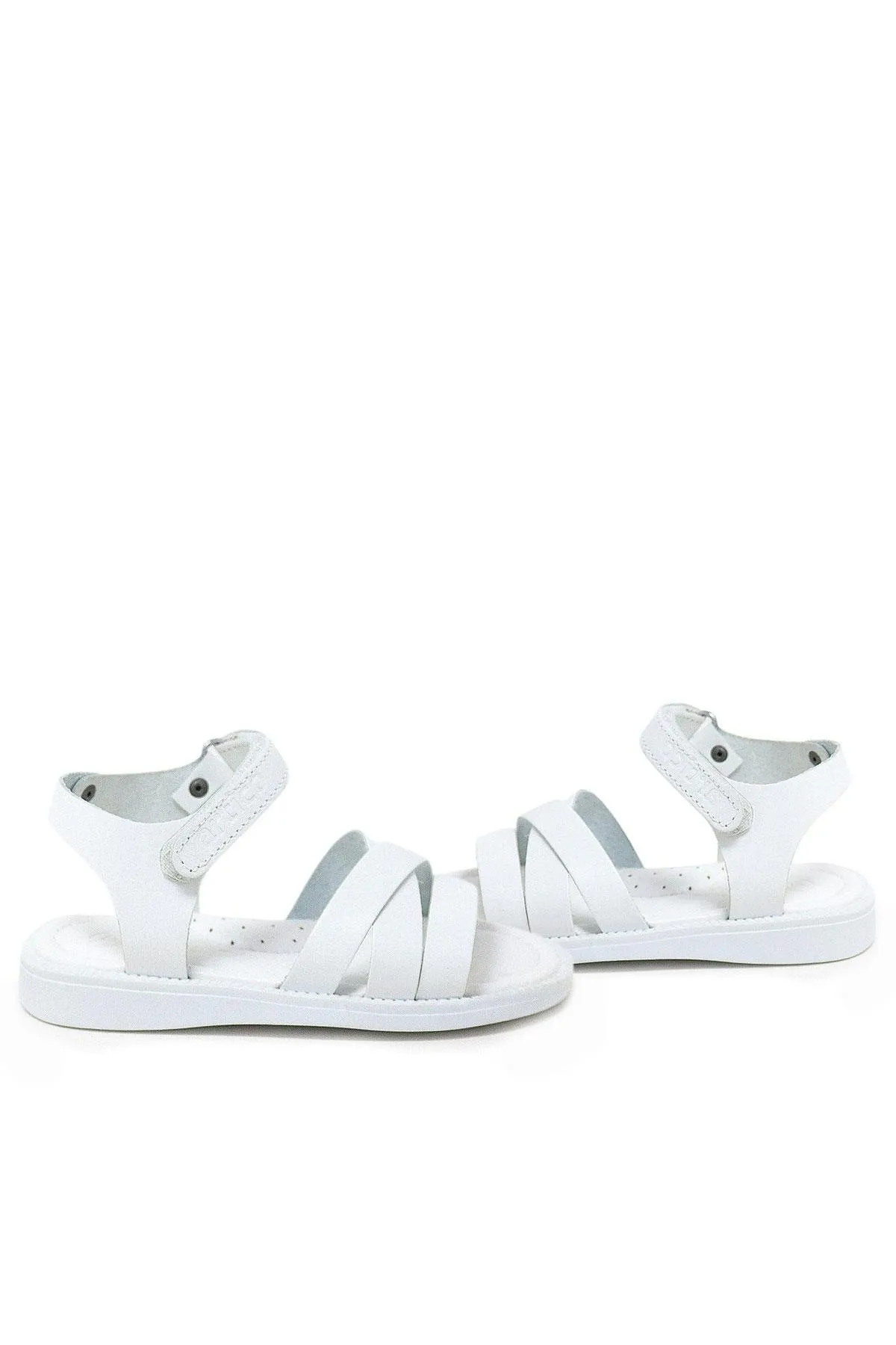 Artico Alexia Hakiki Deri Vaketa Beyaz Kız Çocuk Bebek Sandalet