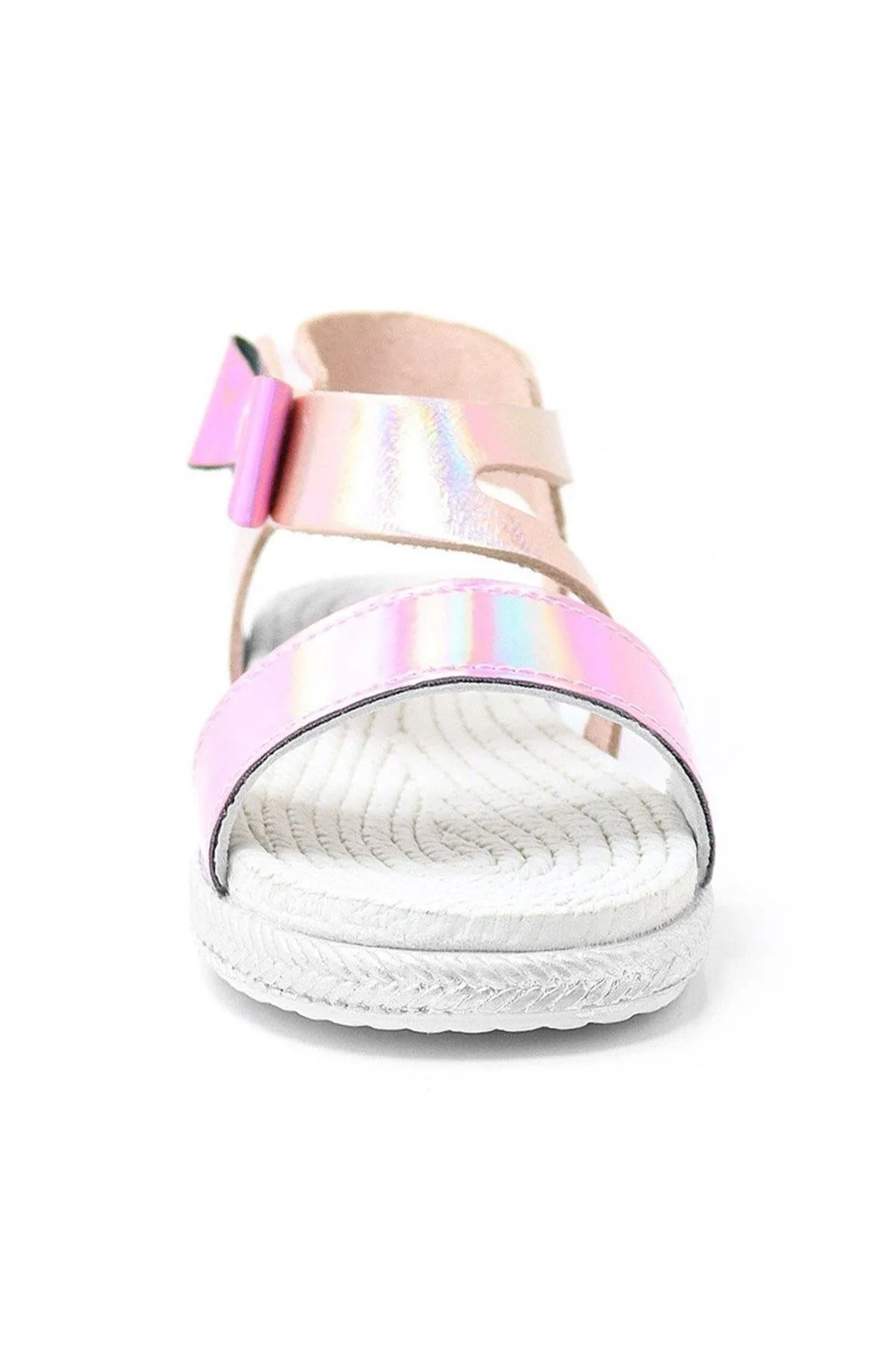 Artico Elenis Hakiki Deri Pembe Kız Bebek Sandalet