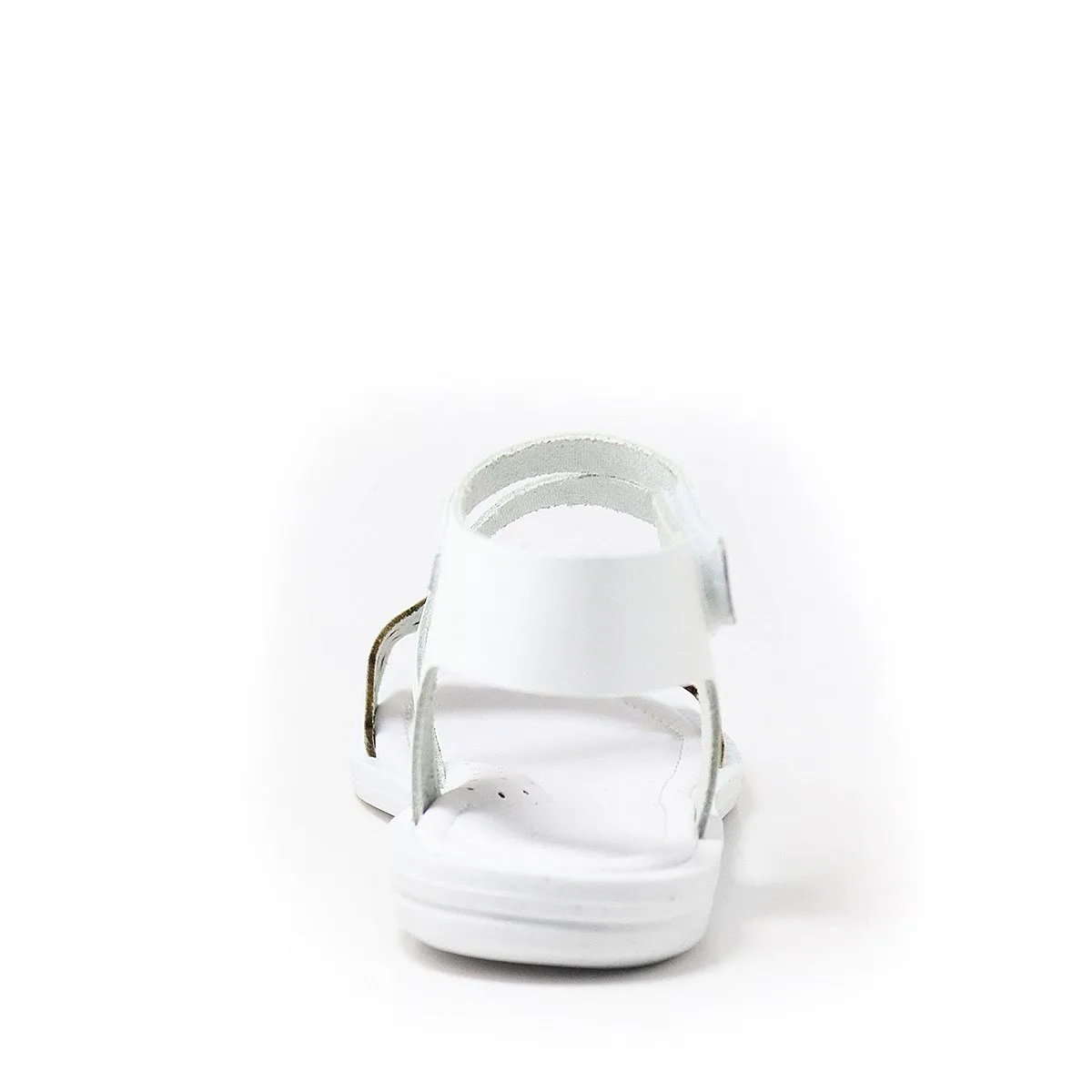 Artico Etoile Hakiki Deri Beyaz Vaketa Kız Çocuk Sandalet
