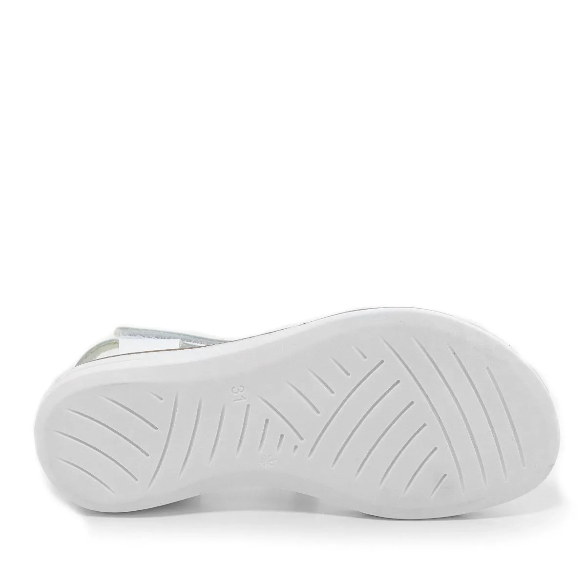 Artico Etoile Hakiki Deri Vaketa Beyaz Kız Çocuk Sandalet