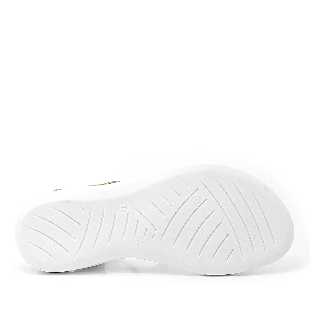 Artico Etoile Hakiki Deri Vaketa Gümüş Gri Kız Çocuk Sandalet