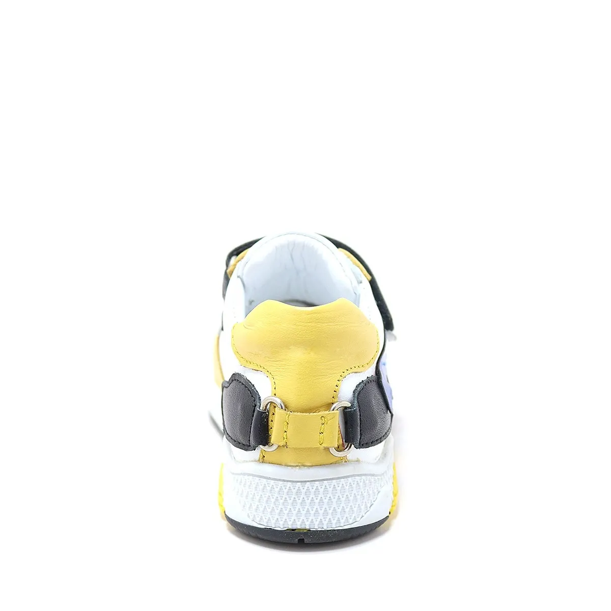 Artico Fonsis Hakiki Deri Sarı Cırtlı Bebek Spor Ayakkabı