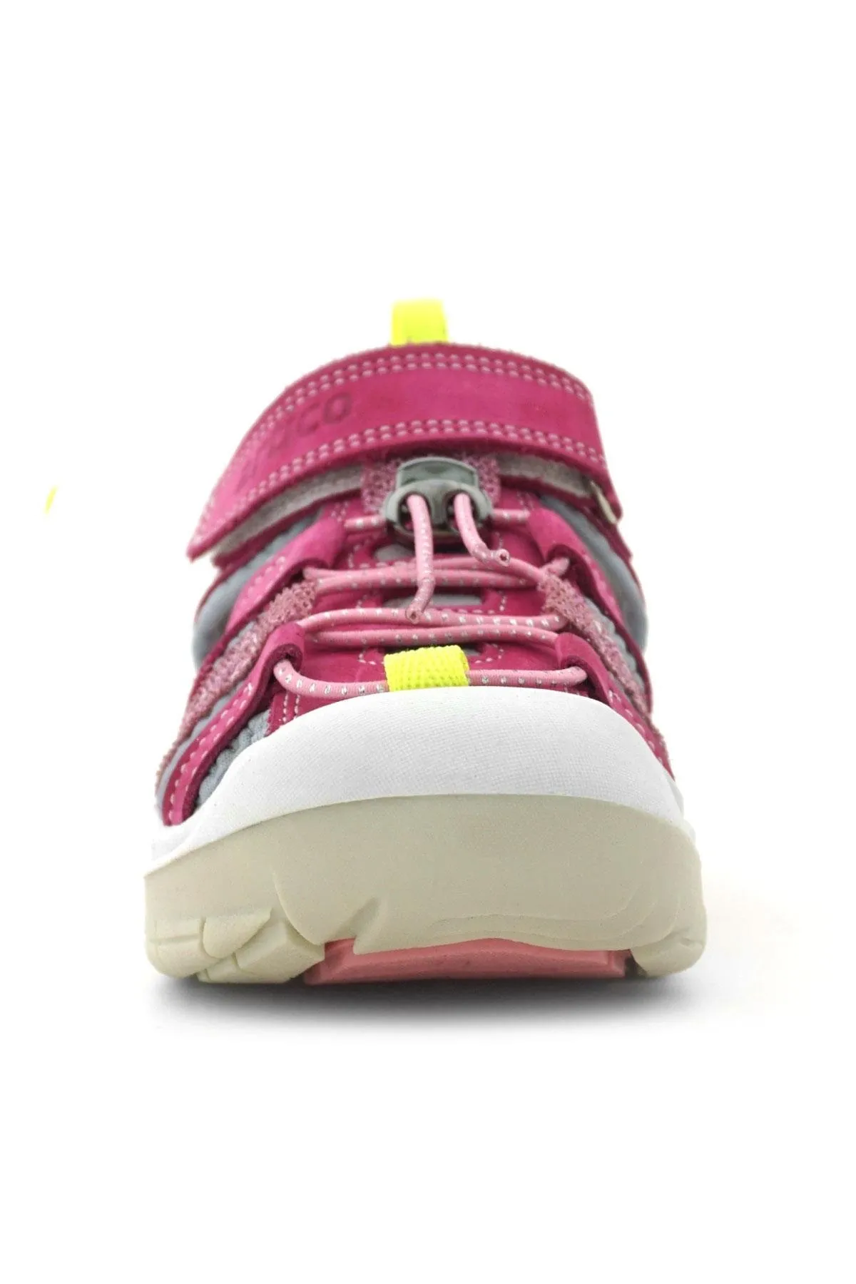 Artico Hakiki Deri Pembe Çocuk Sandalet