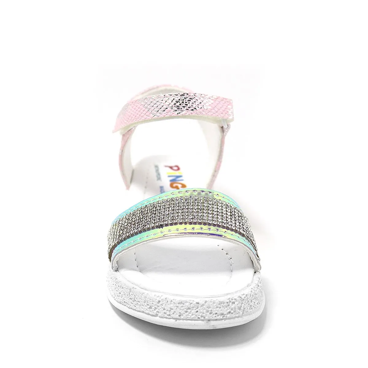 Artico Pingu Gloria Pembe Taşlı Kız Çocuk Sandalet