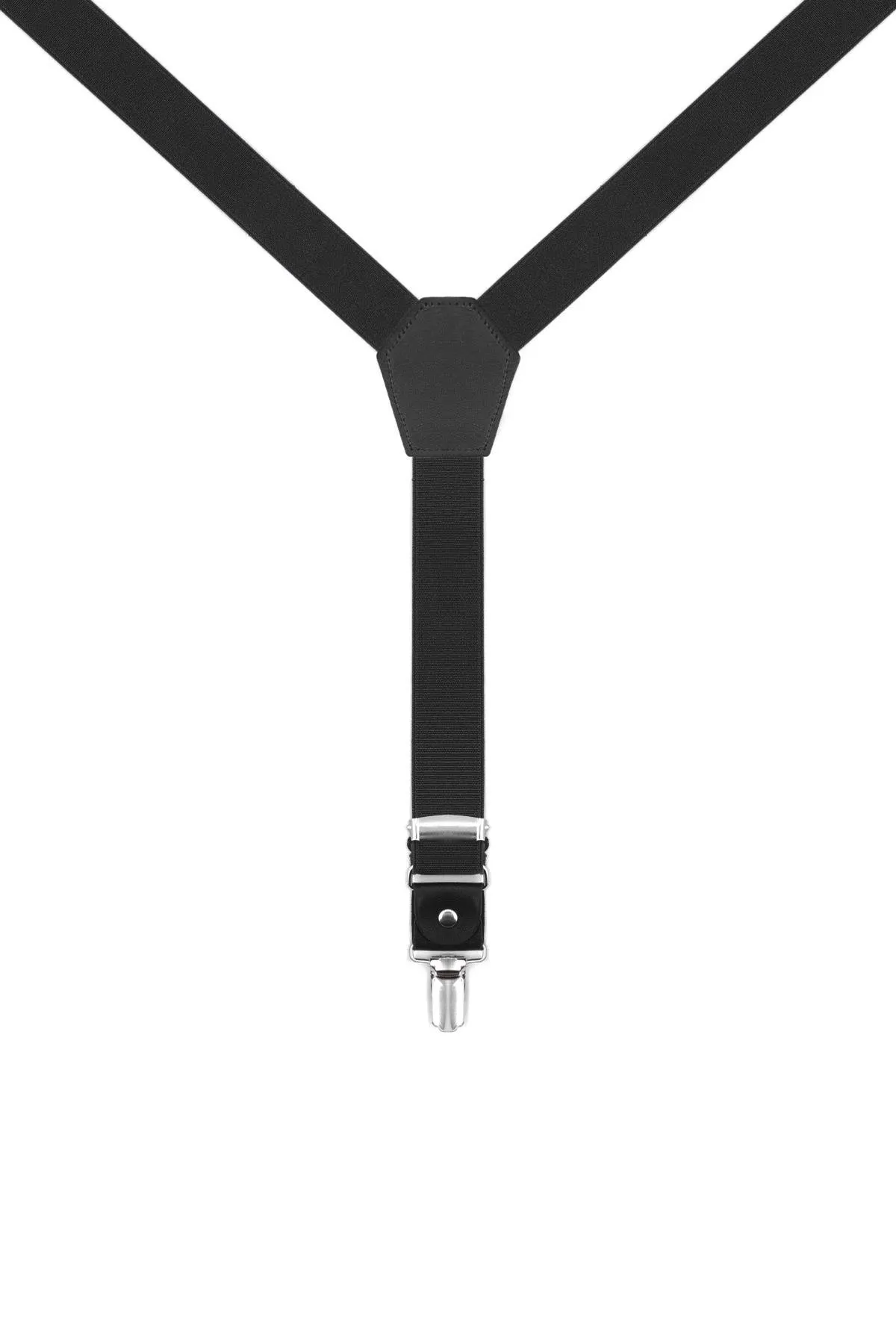 Ayarlanabilir Klipsli Siyah Çocuk Kemer Pantolon Askısı