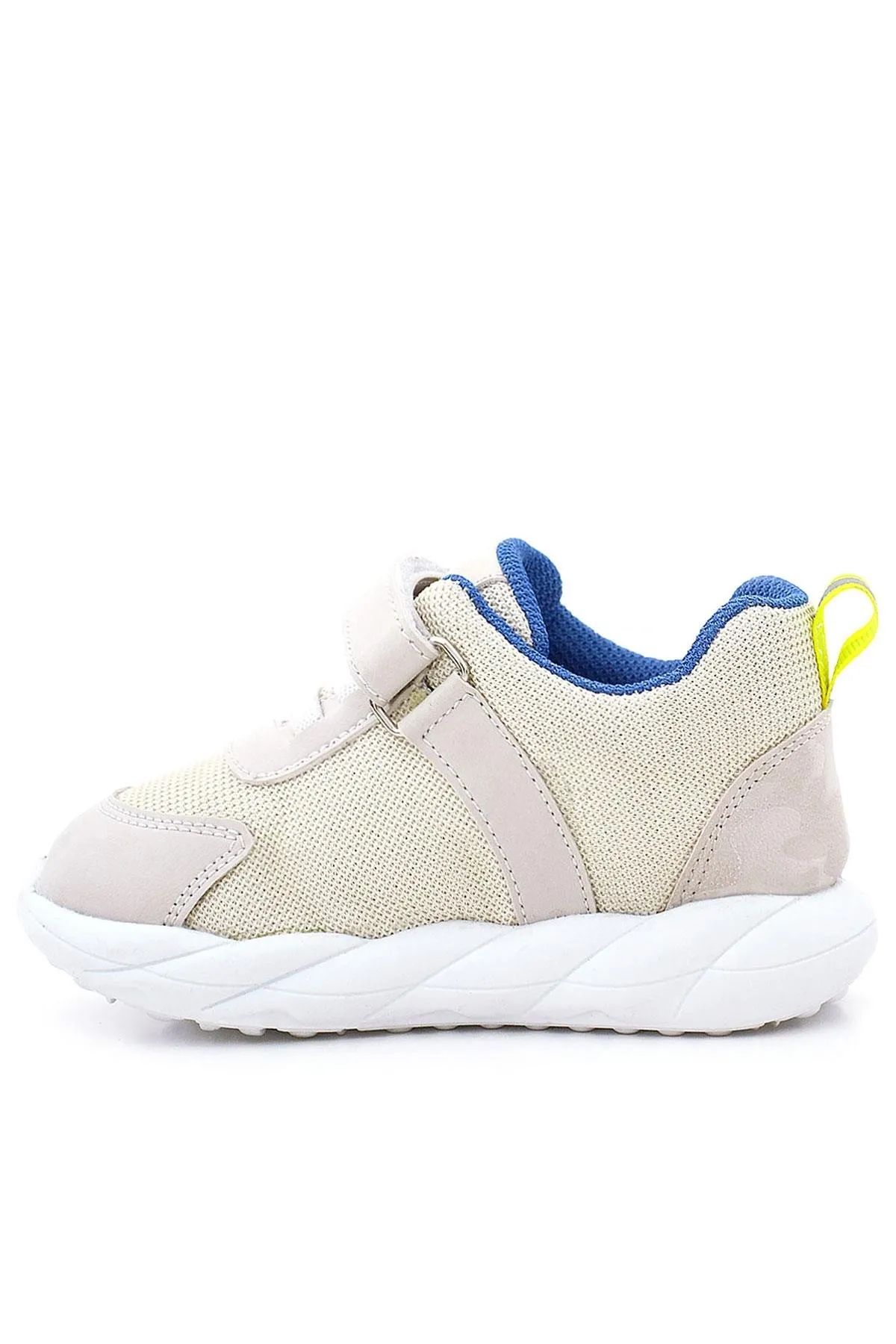 Barefoot Krem Dinazorlu Cırtlı Lastikli Çocuk Spor Ayakkabı