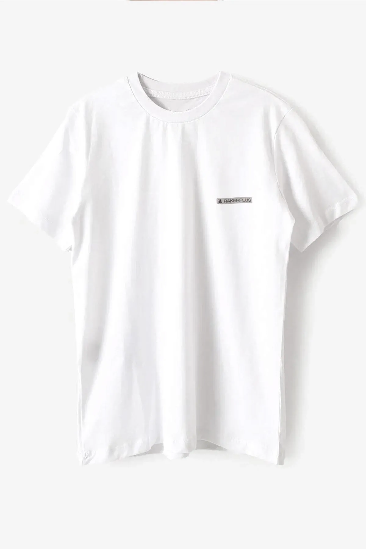 Beyaz %100 Pamuk Unisex Kısa Kollu Çocuk Tişört