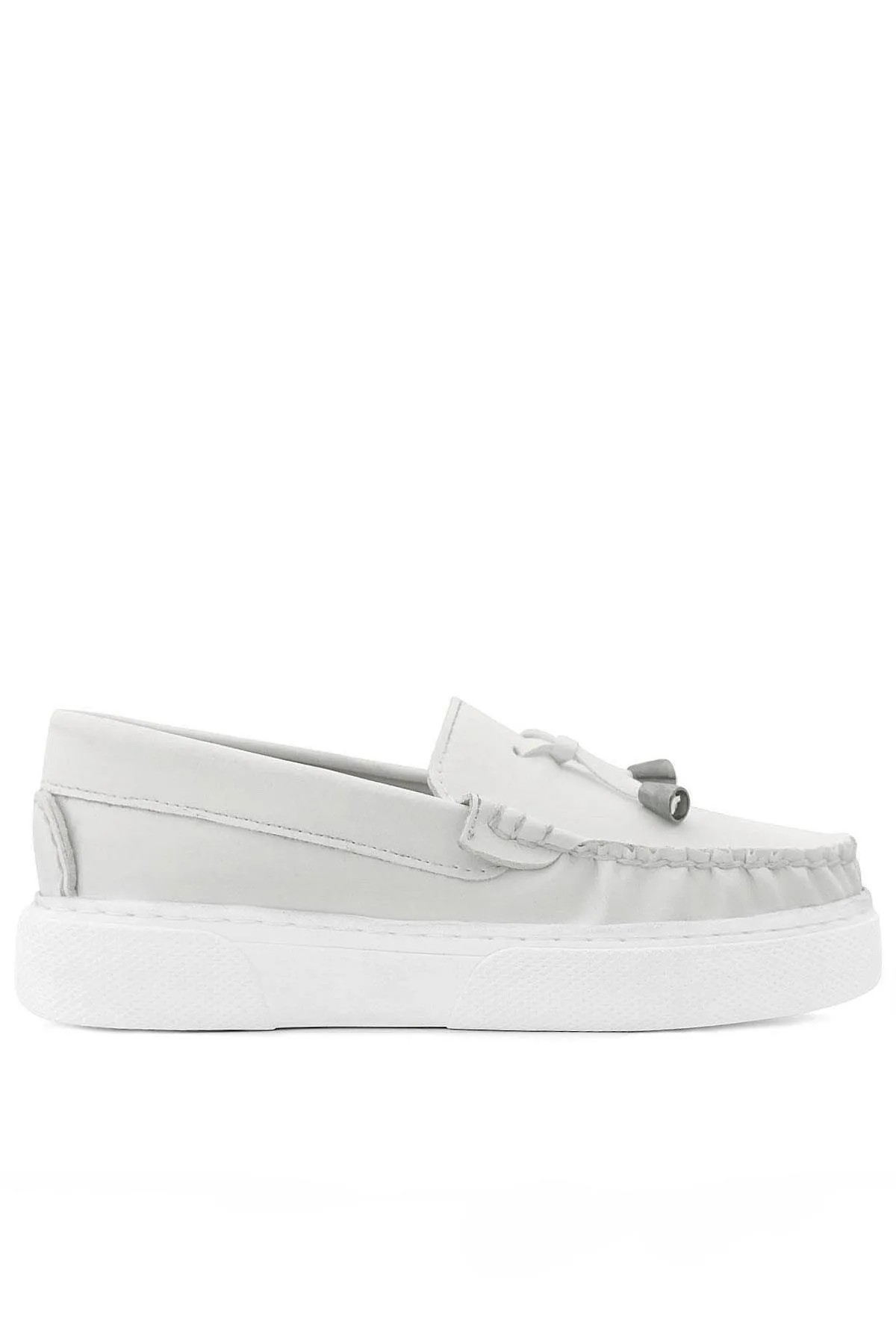 Beyaz Cilt Ekstra Hafif Çocuk Makosen Ayakkabı