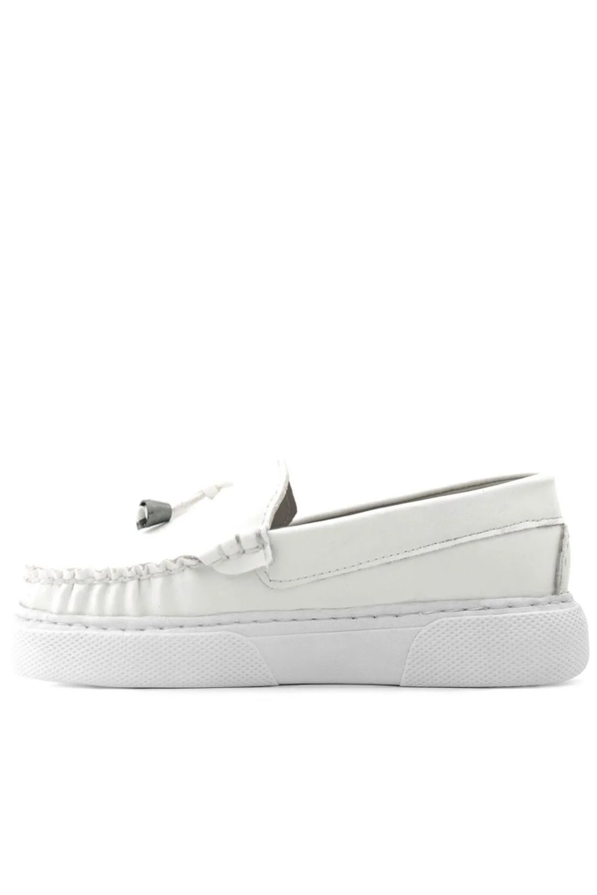 Beyaz Cilt Ekstra Hafif Çocuk Makosen Ayakkabı