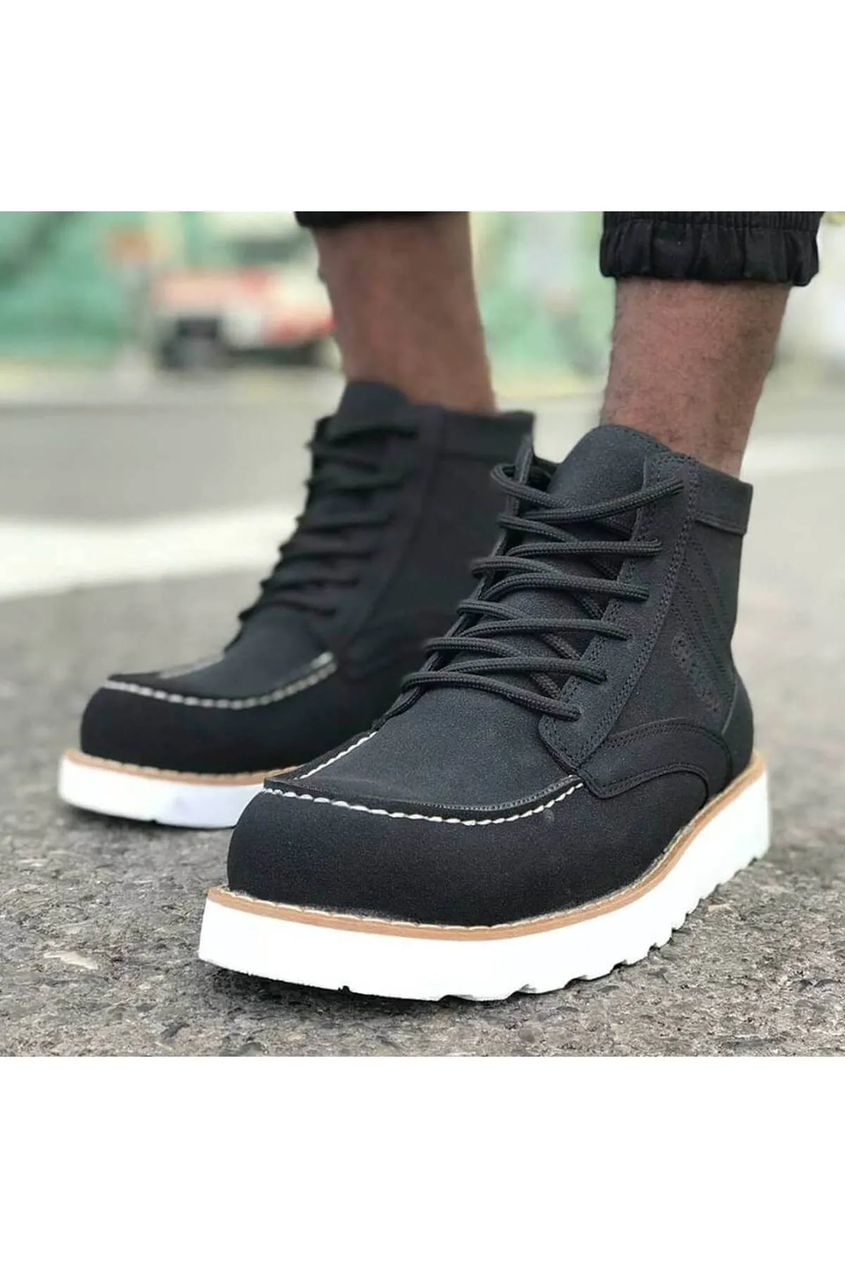 Ch047 - Sbt Erkek Bot Sıyah