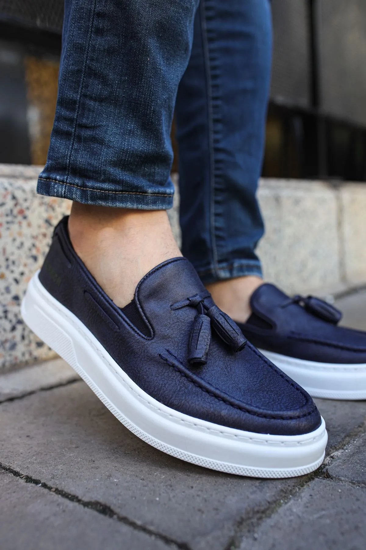 Ch127 - Cbt Loafer-x Erkek Ayakkabı Lacıvert