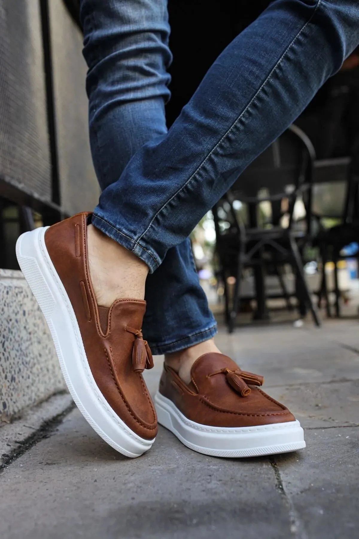 Ch127 - Cbt Loafer-x Erkek Ayakkabı Taba