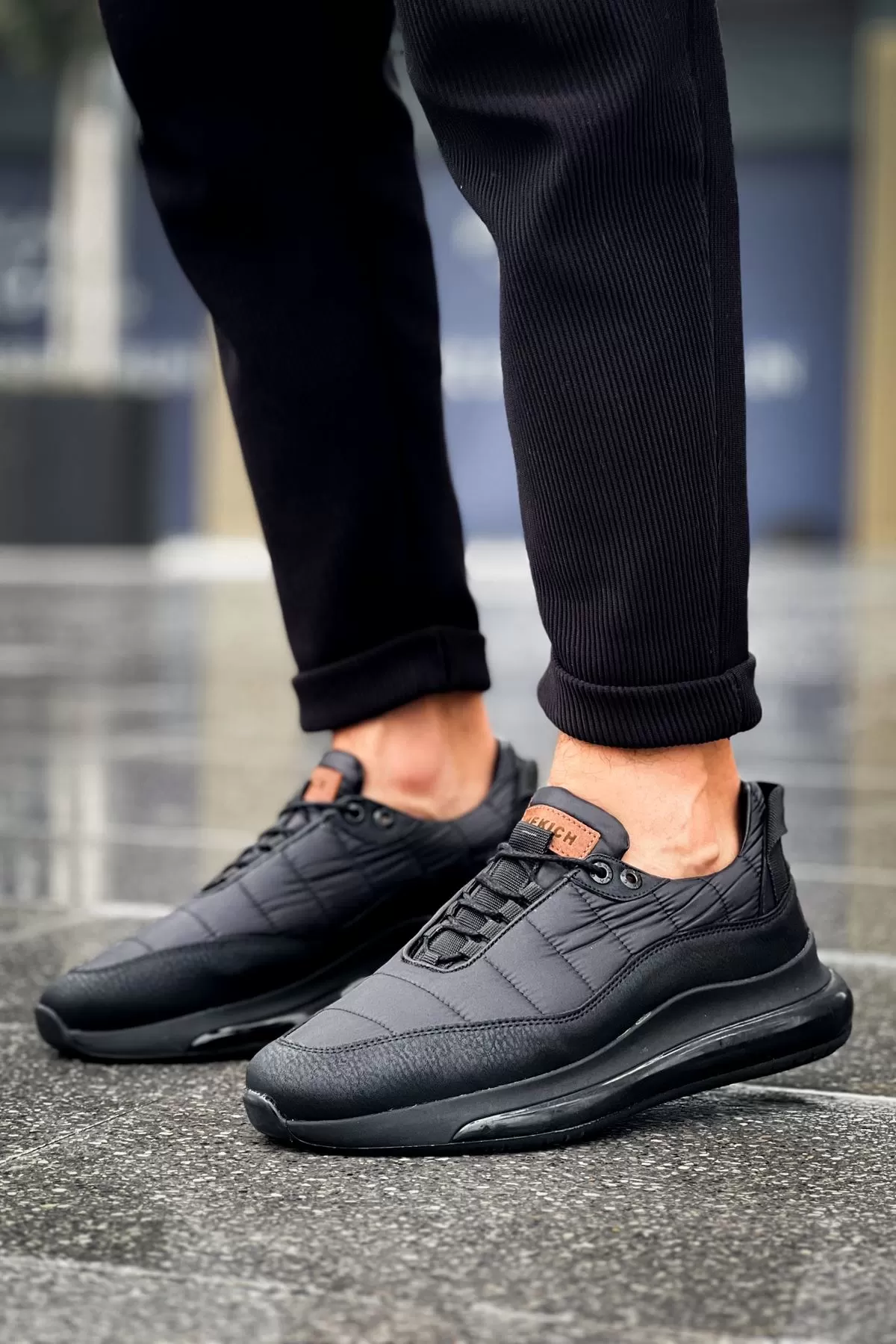 Ch179 Cst Sporty Runner Erkek Ayakkabı Sıyah