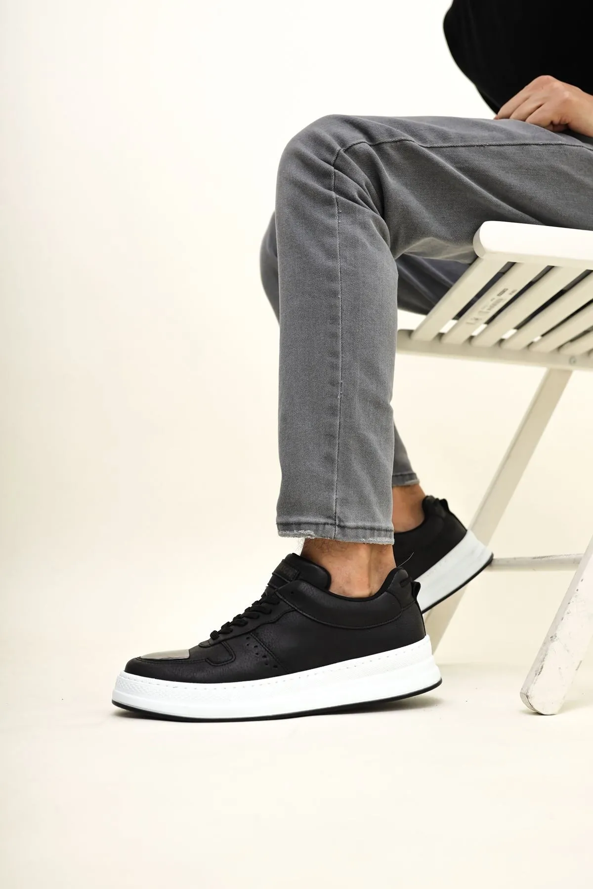 Ch185 - Cbt Force Mirror Erkek Ayakkabı Sıyah