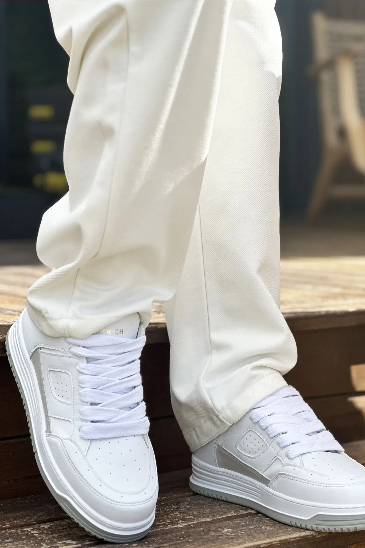 Ch2410 - Cbt Avax  Erkek Spor Ayakkabı Beyaz