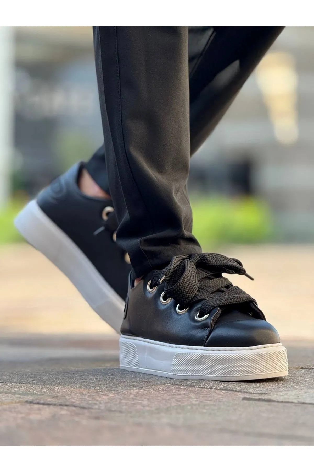 Ch2531 - Anjelino Erkek Ayakkabı Sıyah