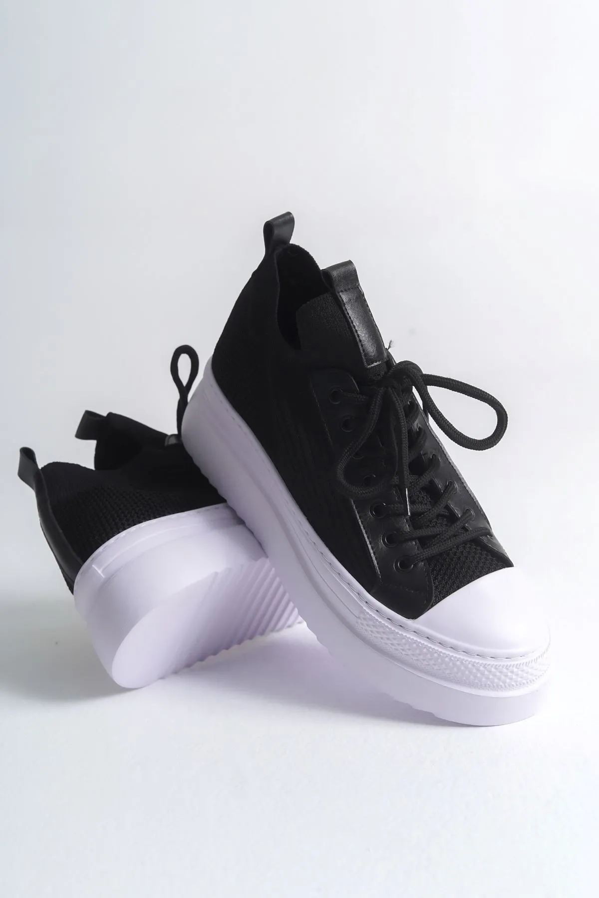 Ch2601 - Triko Erkek Ayakkabı Sıyah