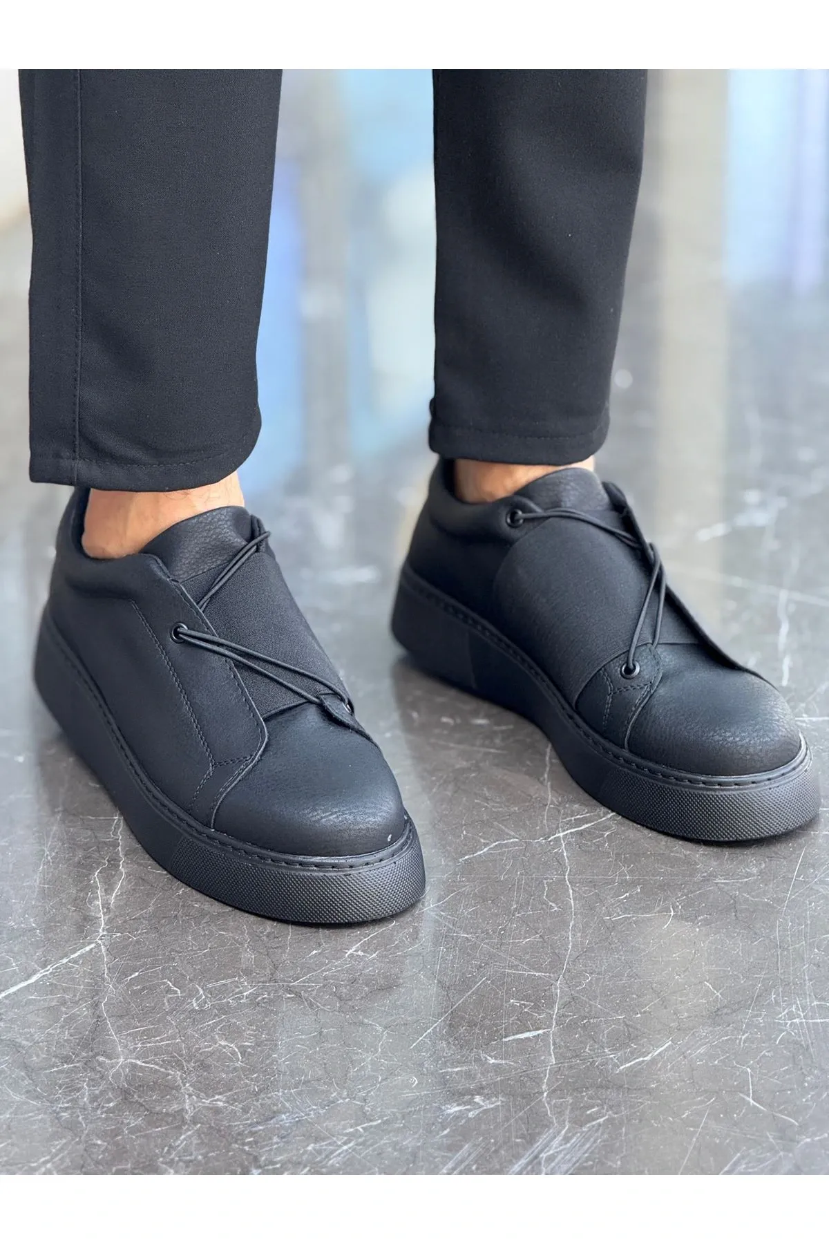 Ch2603 - İpekyol Erkek Ayakkabı Sıyah