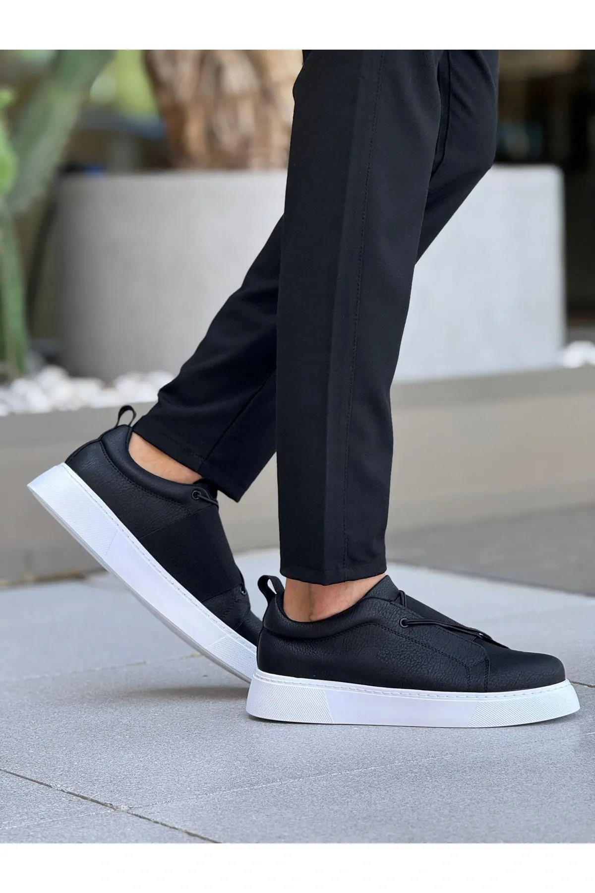 Ch2603 - İpekyol Erkek Ayakkabı Sıyah