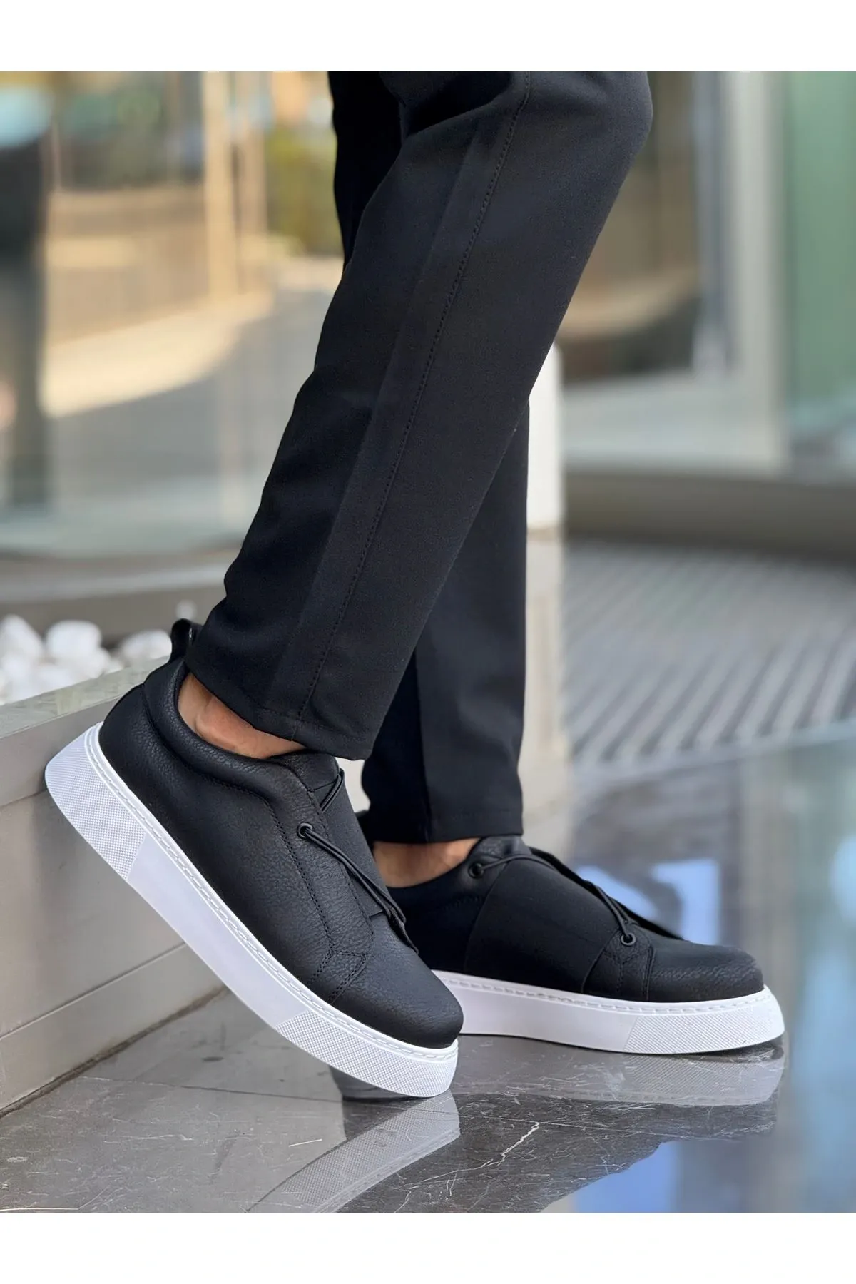 Ch2603 - İpekyol Erkek Ayakkabı Sıyah