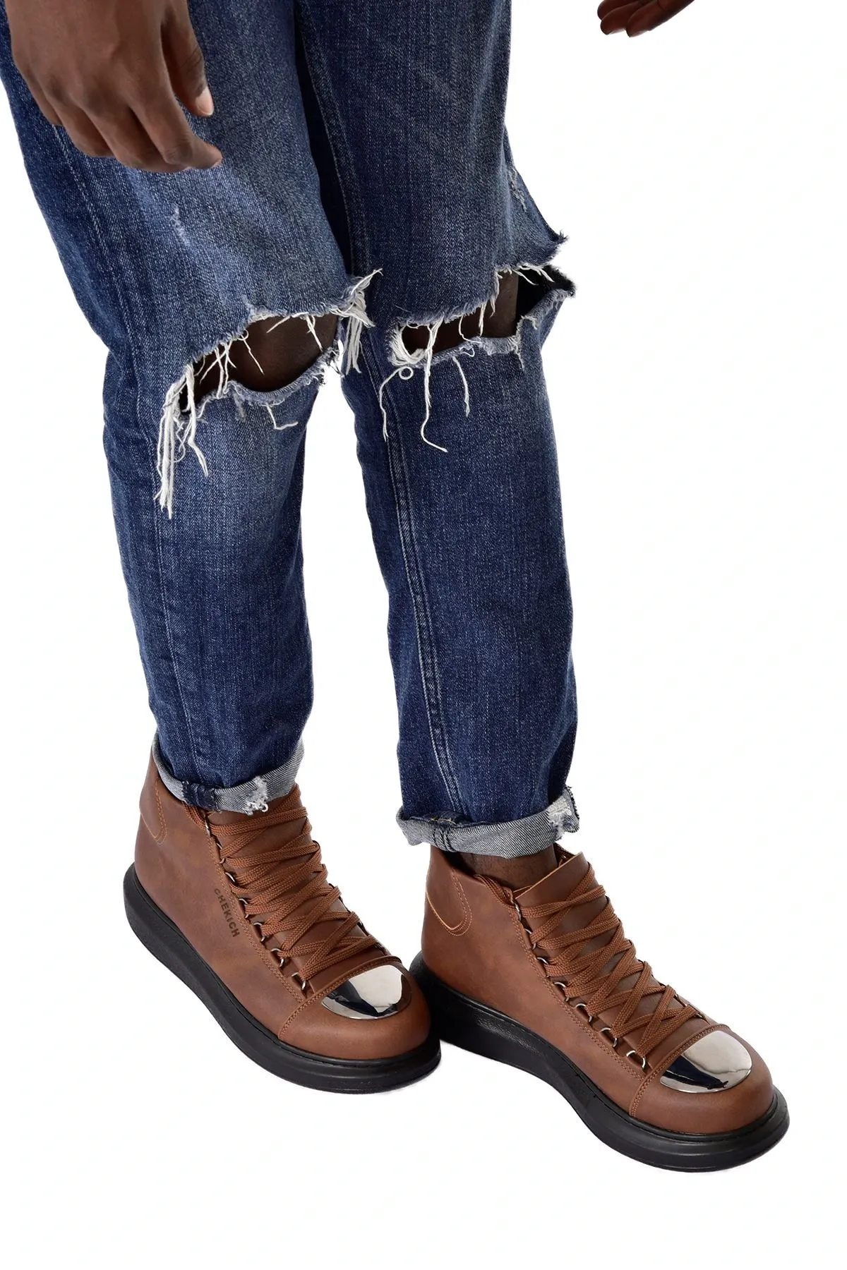 Ch267 - Cst Roma Mirror Erkek Bot Taba